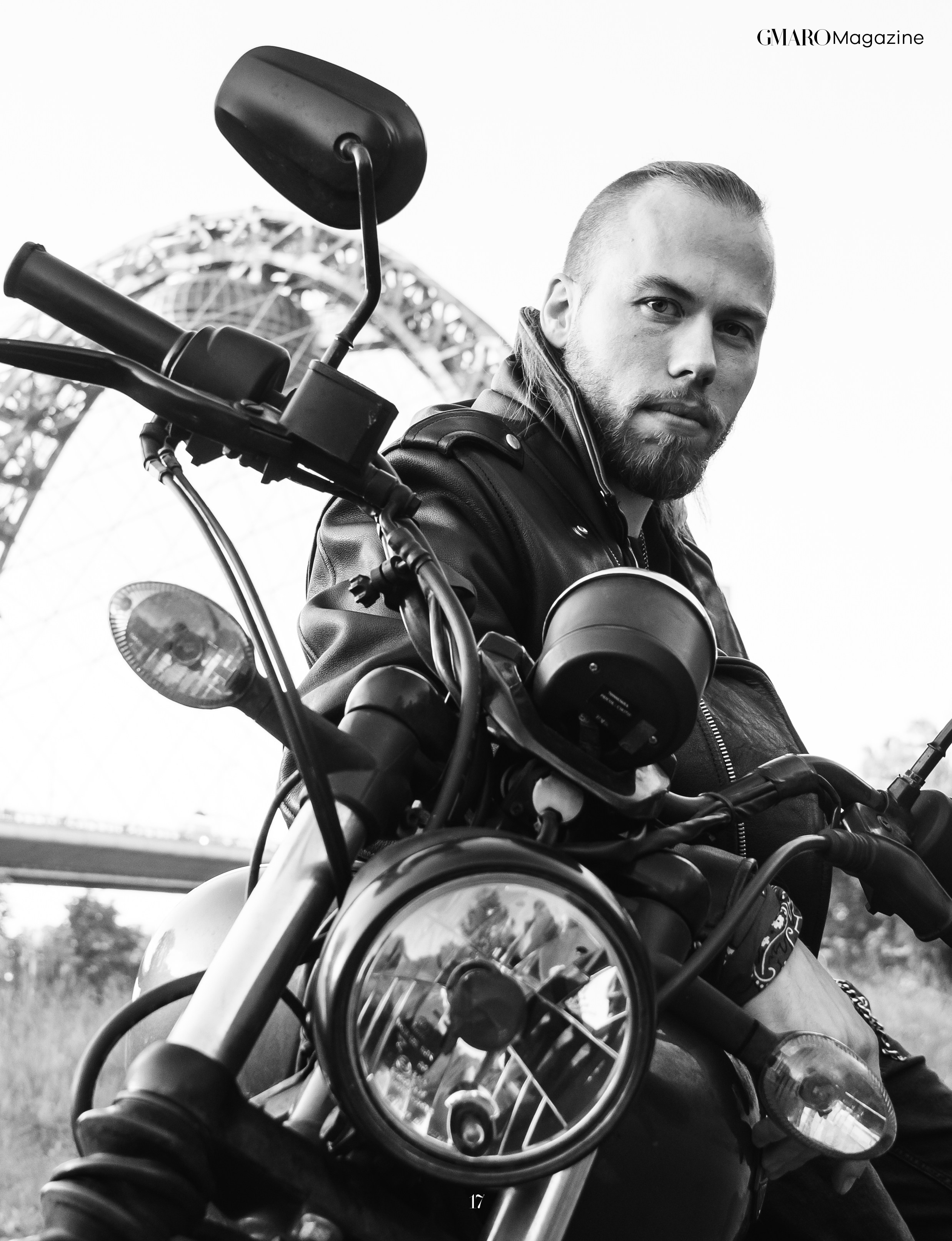 GMARO. Ivan and Harley Davidson. Наталия Фролова. Фотограф. Москва