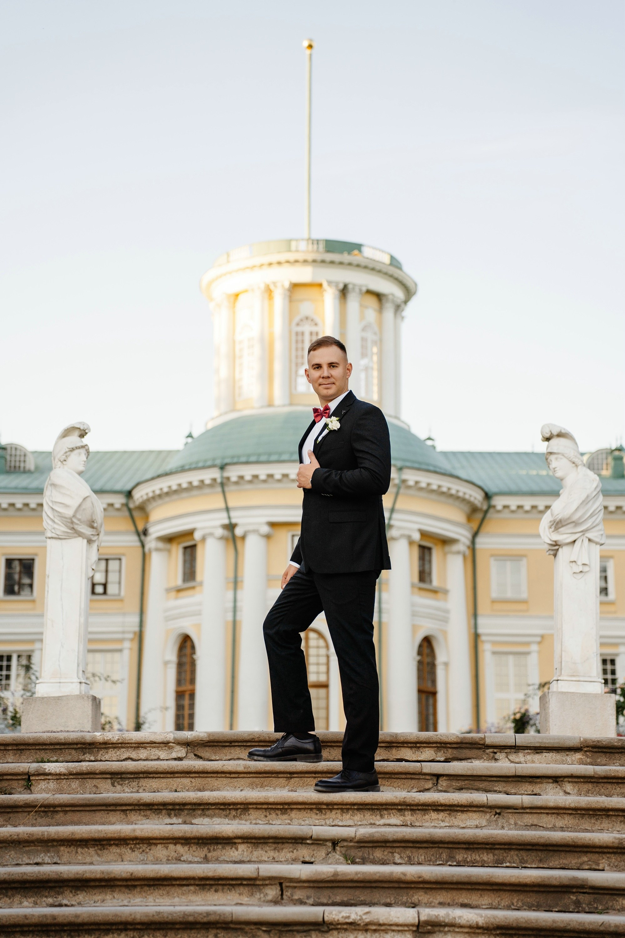 Свадьба в усадьбе Архангельское. Свадебный и семейный фотограф в Москве Светлана Зоткина