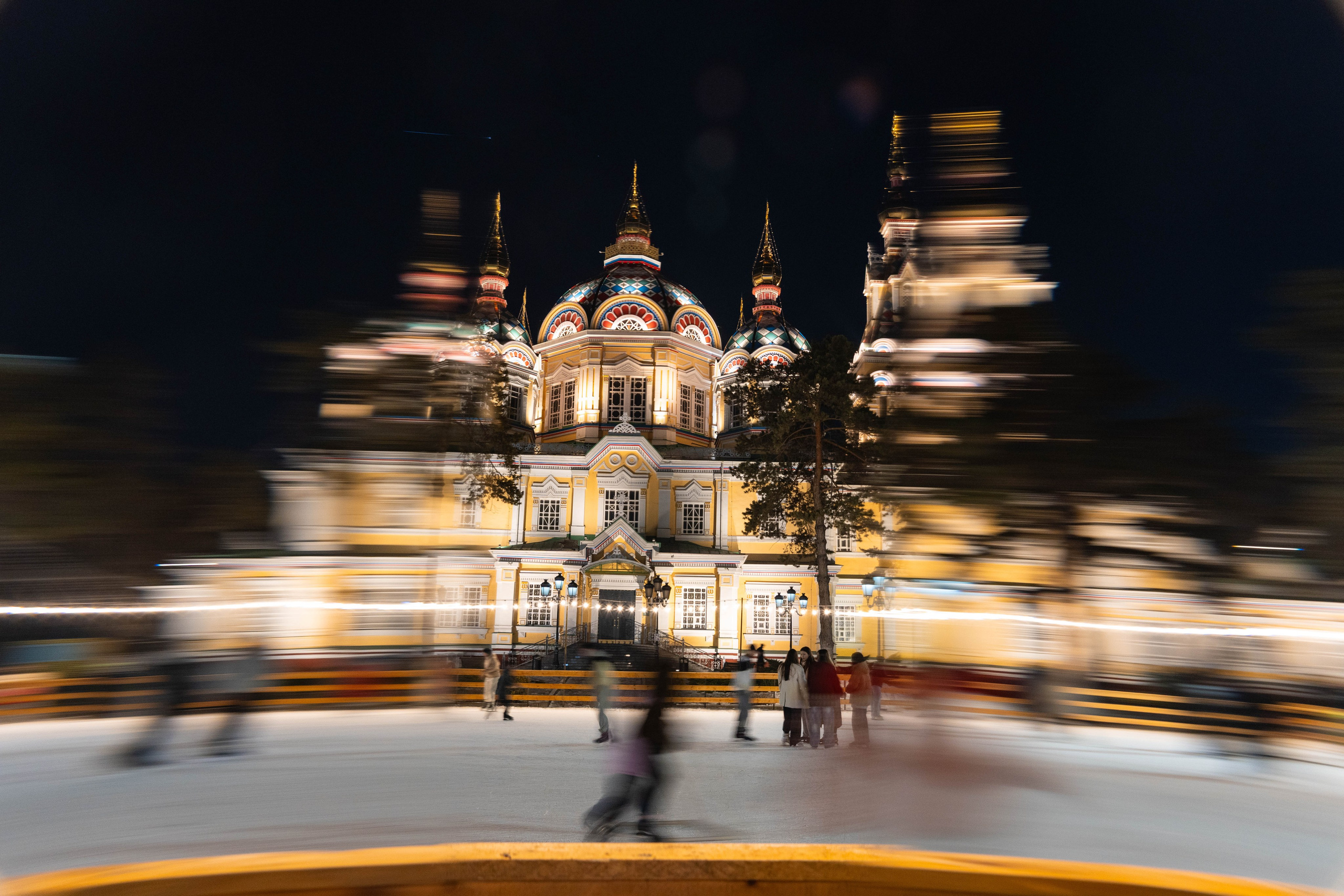 Ночной город. Репортажный фотограф в Алматы Цой Сергей