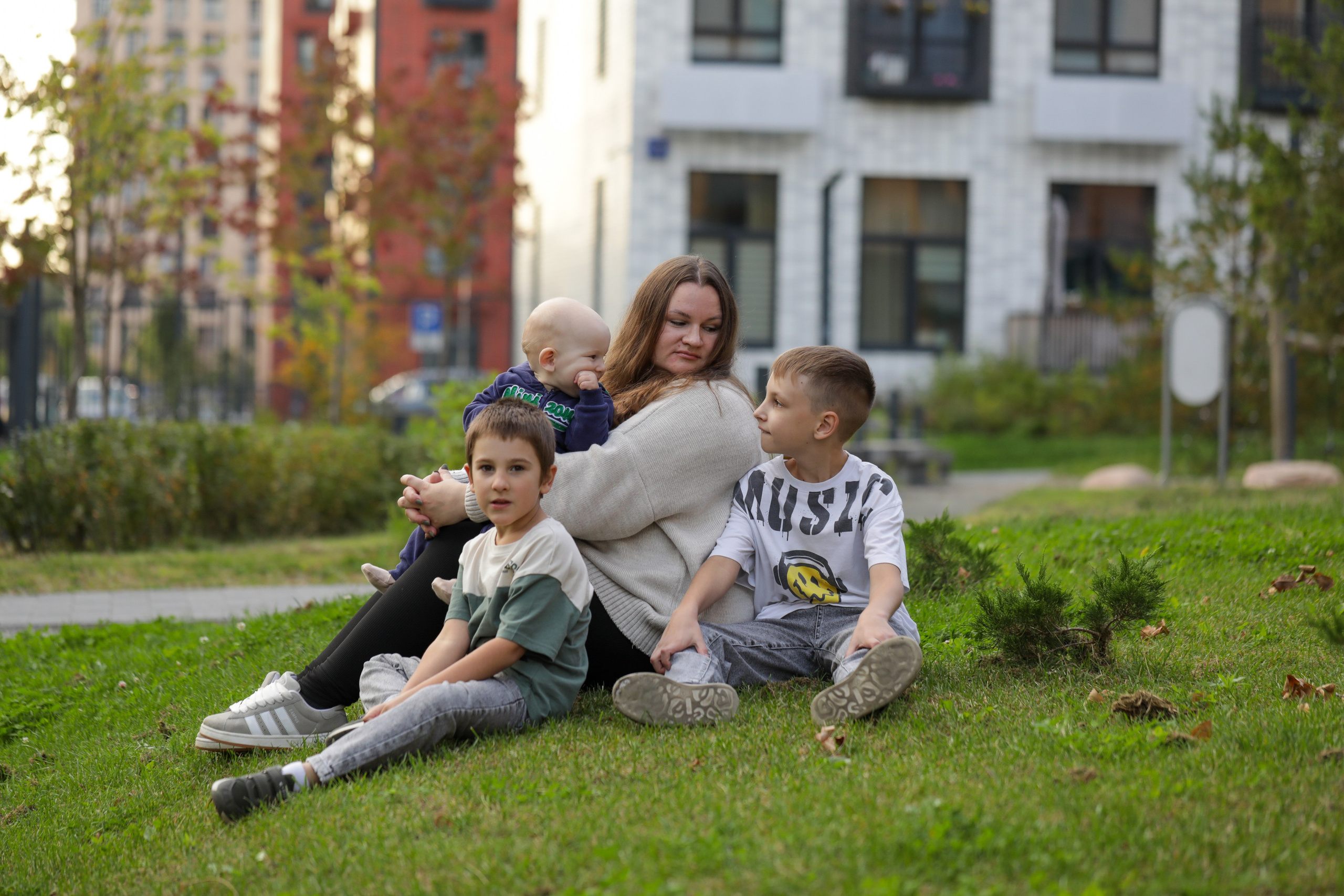 Семья Марины. Фотограф Ксения Есенина Москва