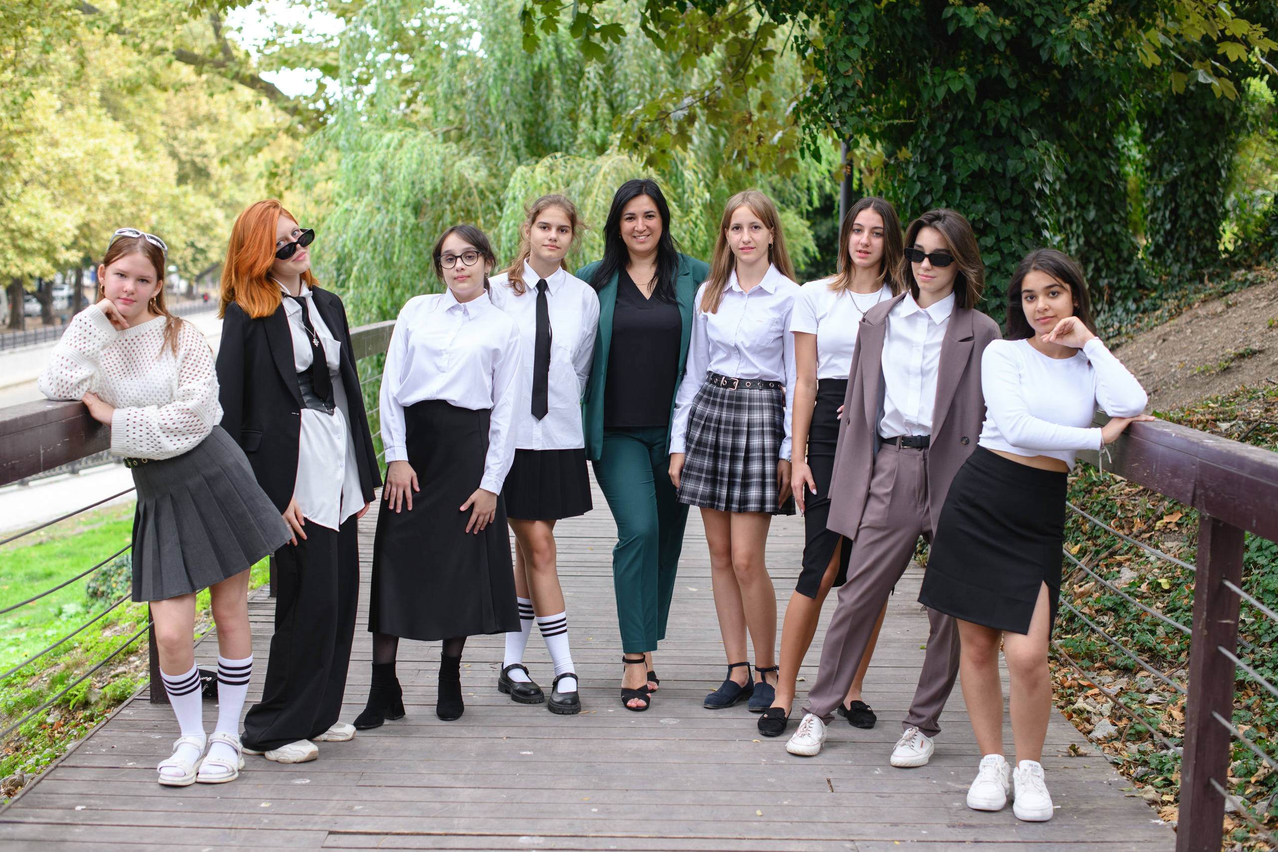 Осенняя прогулка 9 класс. Фотограф Ирина Сахарчук Выпускные альбомы для детского сада и школы