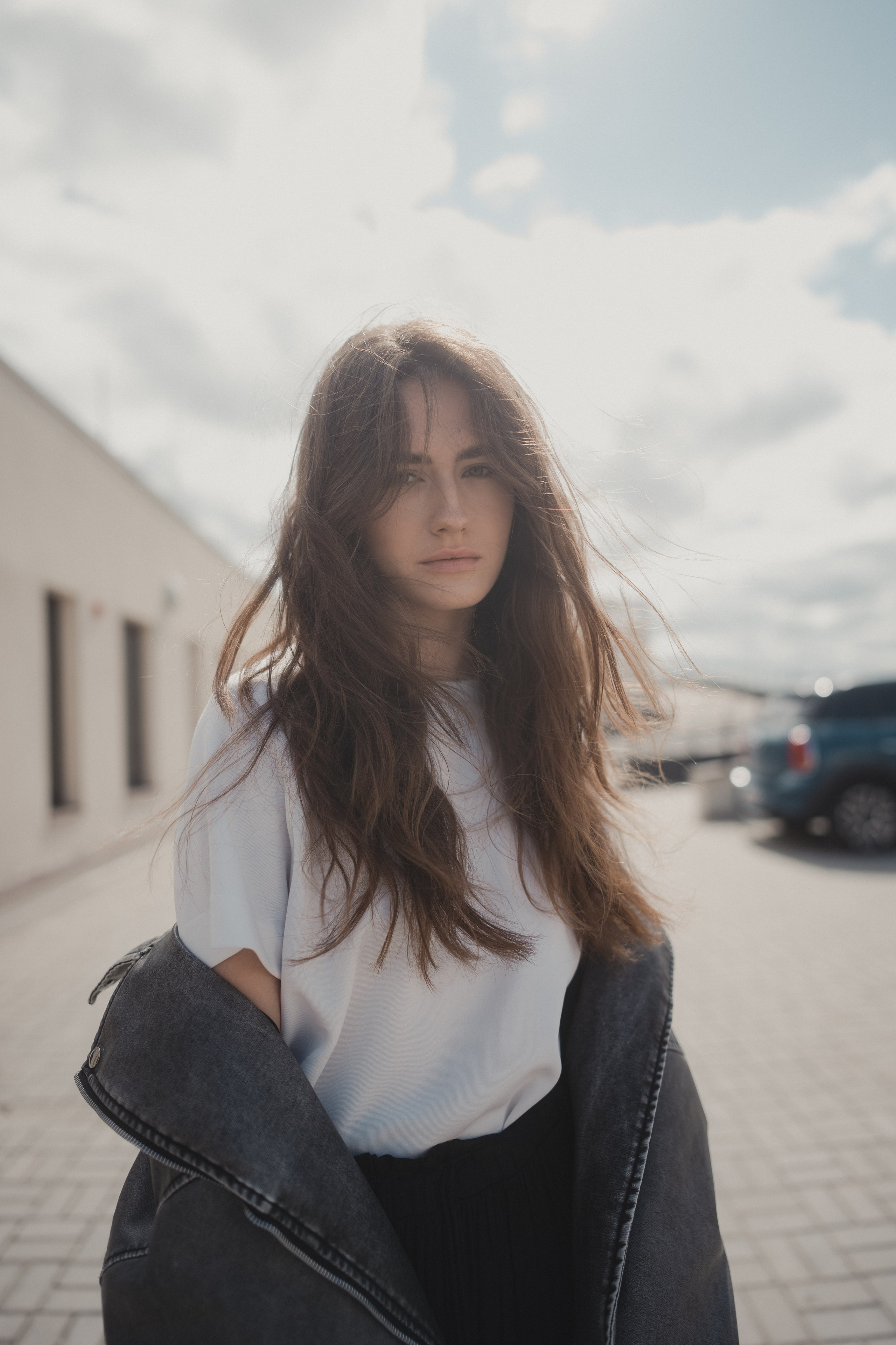 Photoshoot with Nastya in a Parking Lot — Anton Avanzato