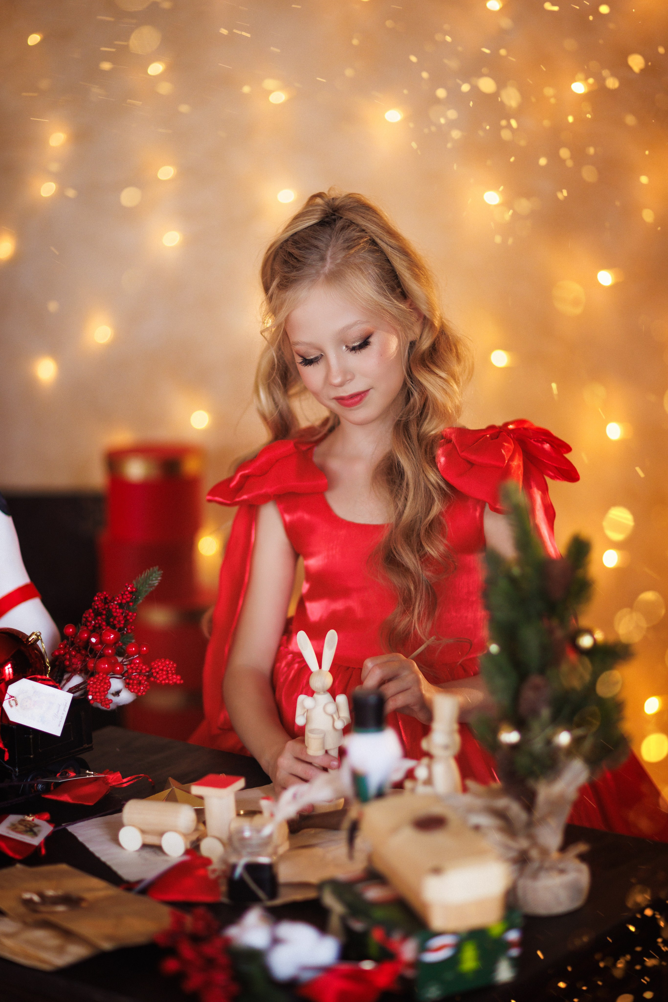 Сказочная новогодняя фотосессия с Сантой, город Краснодар. Семейный и детский фотограф в Краснодаре Анна Трашкова