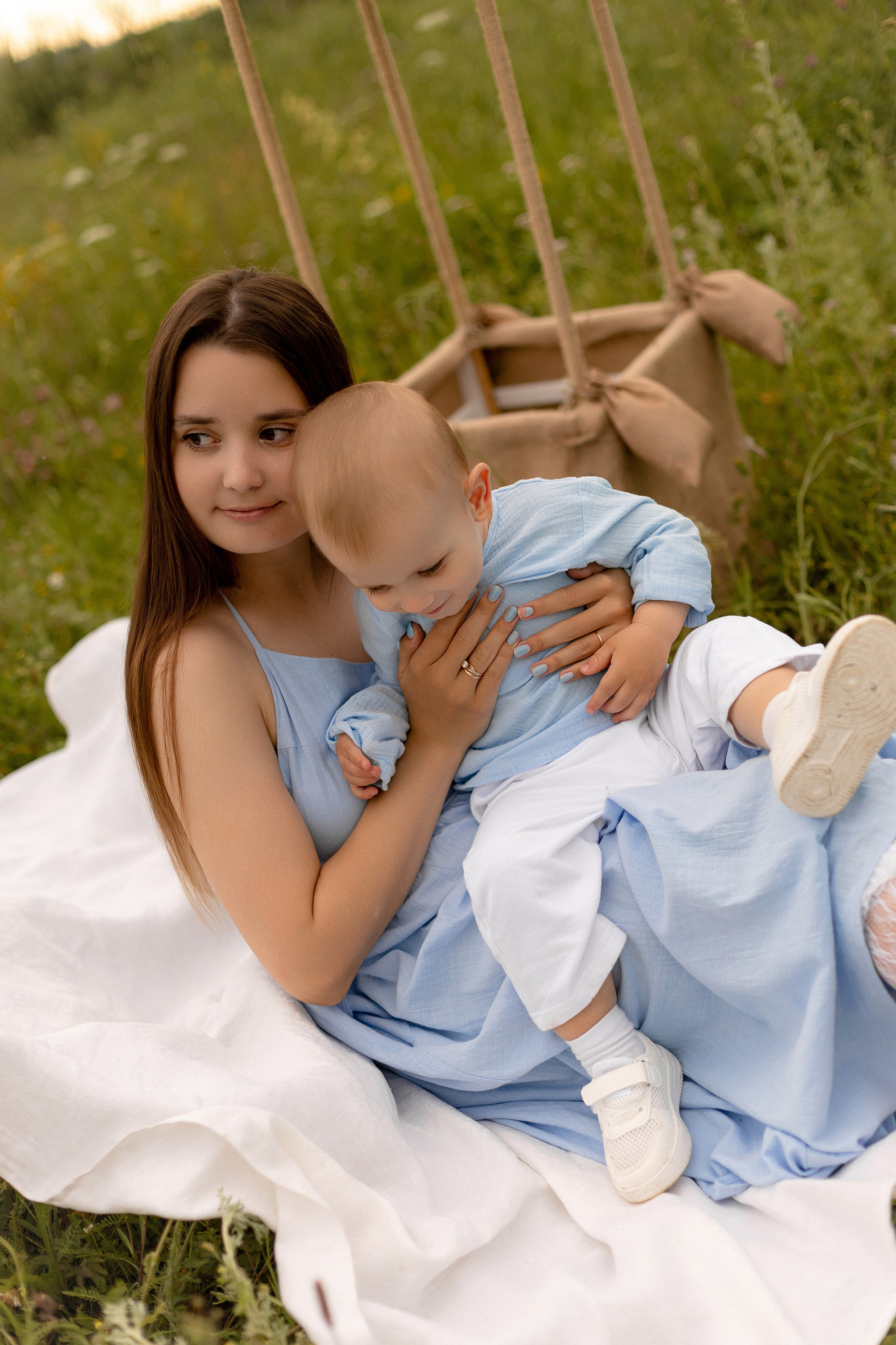 Яна и Ванечка, 2 годика. Свадебный и портретный фотограф в Миассе Филиппенко Дарья