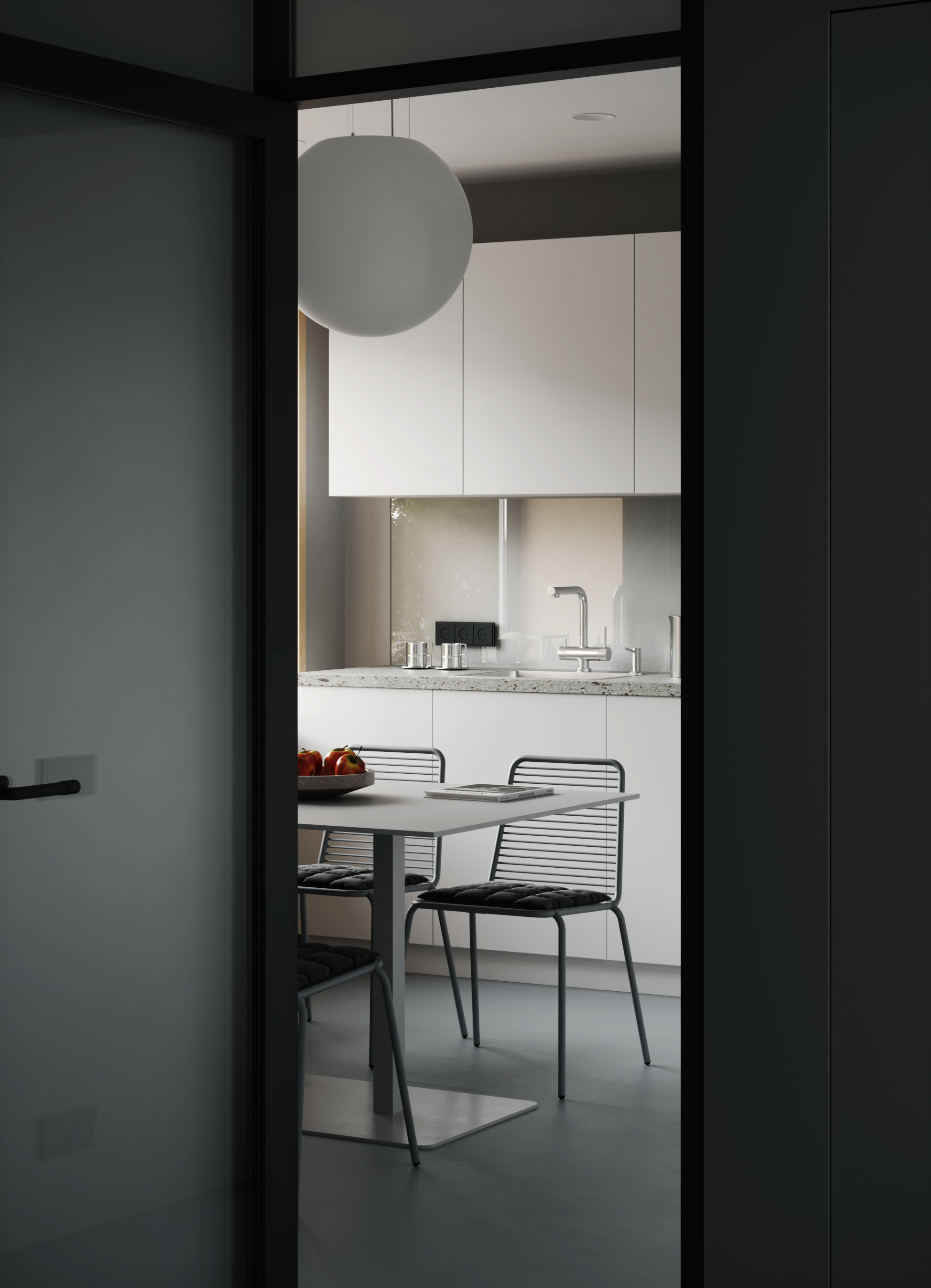 Office interior design. Cg artist Shchapov Dmitry