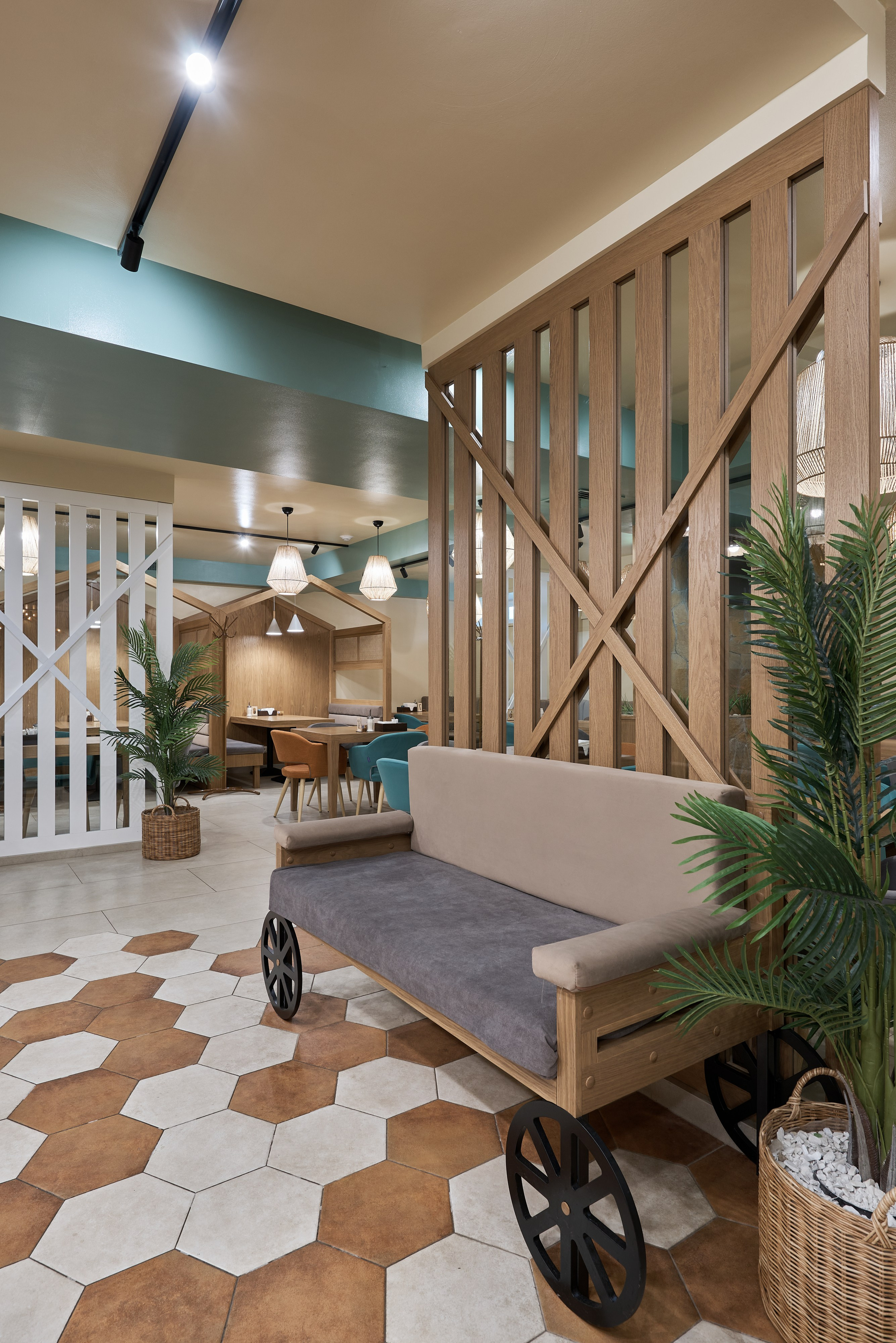 Пиццерия, Костанай (Казахстан). Абросимов Лев интерьерный и архитектурный фотограф