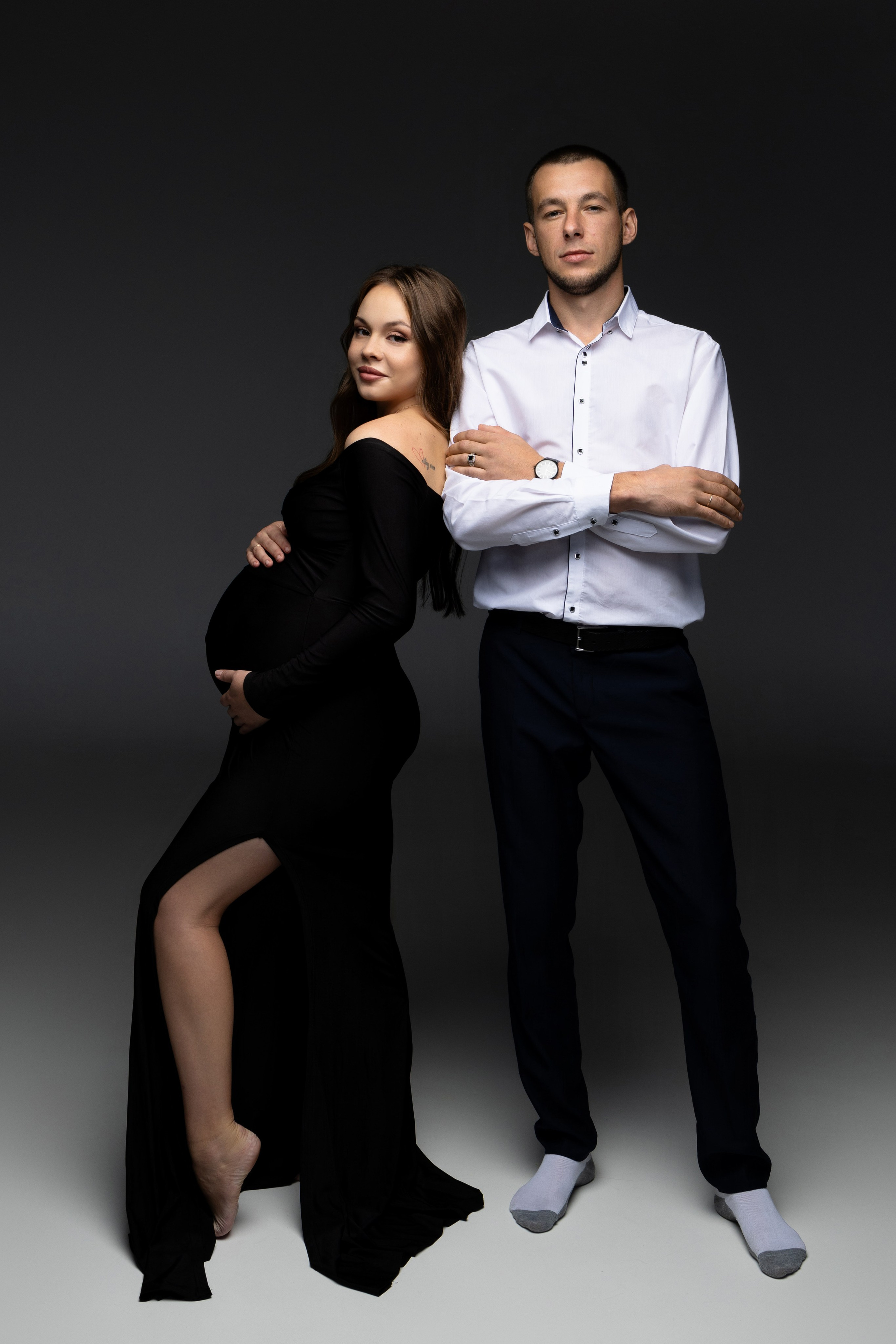 Фотосессия беременности с мужем Красноярск 