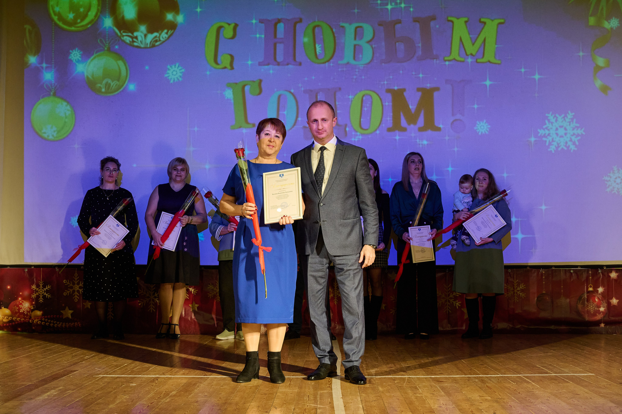 Новогодний концерт. Жизнь курорта Кабардинка в фотографиях