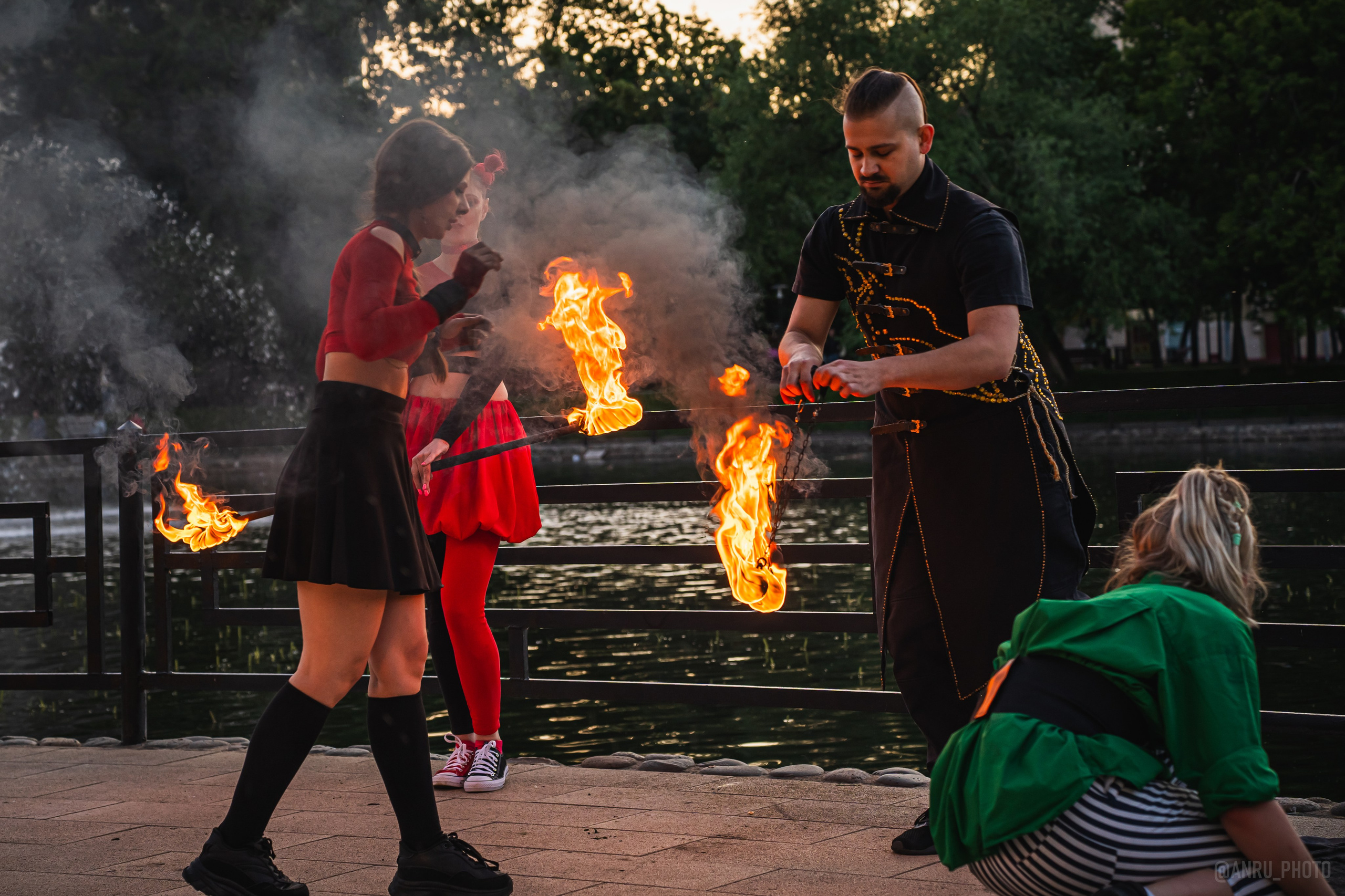 «FIRE FAMILY» Фаершоу. Репортажный фотограф Анастасия Рубцова