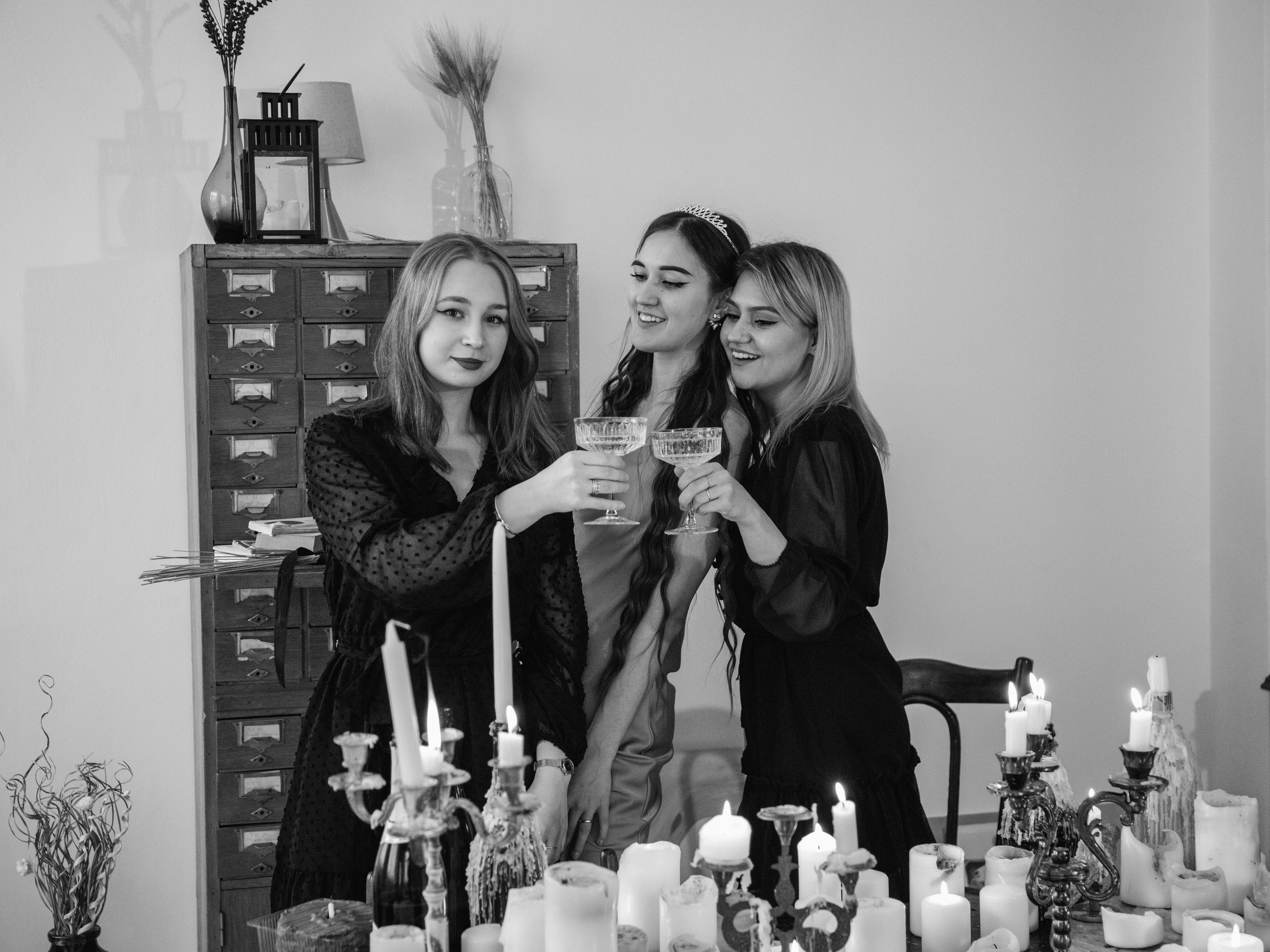 Девичник в фотостудии. Свадебный и семейный фотограф в Москве Мила Широких