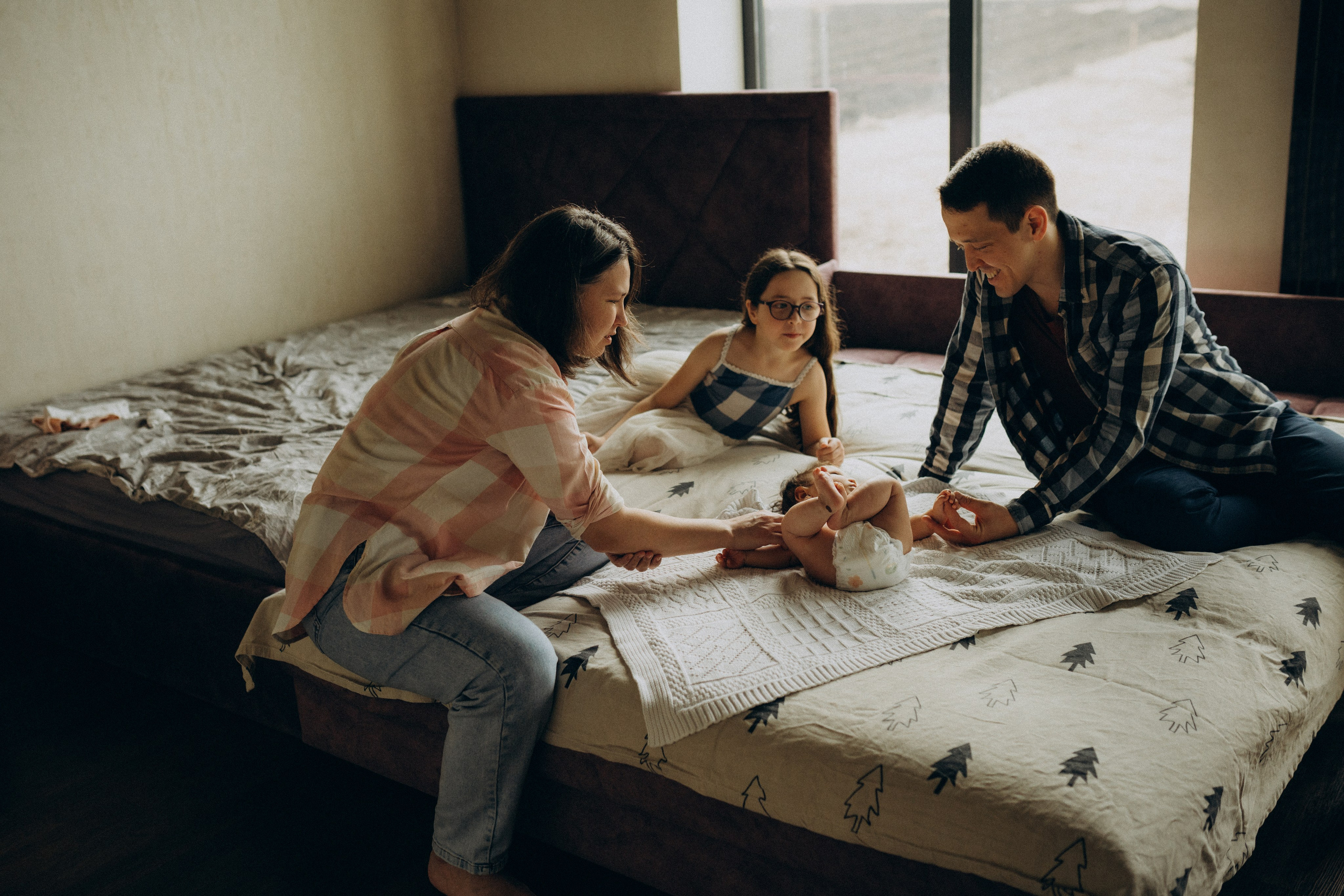 Семейные истории в домашних условиях. Фотограф семей в домашних условиях