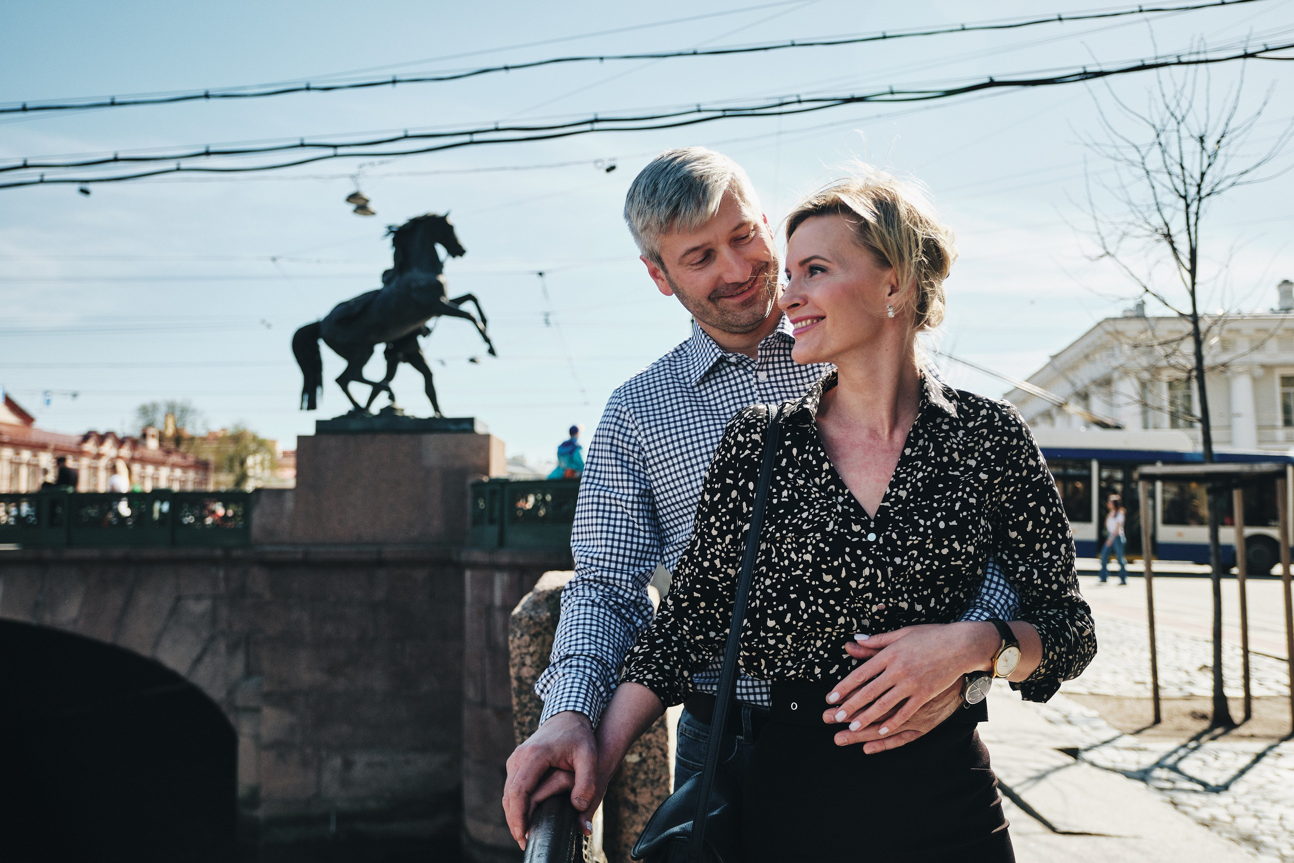 Фотопрогулка с мужем по СПб