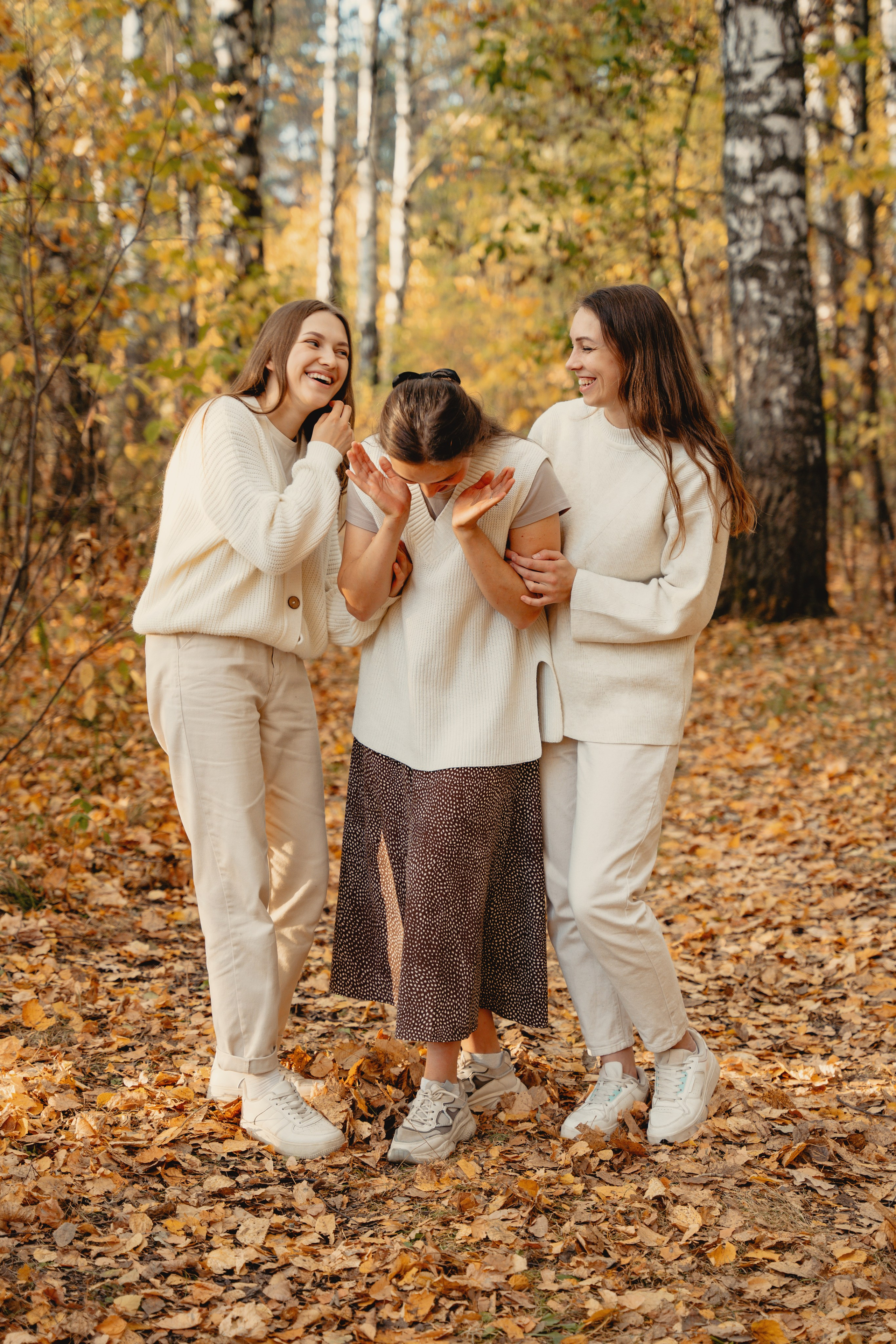 Осенние краски в закате солнца