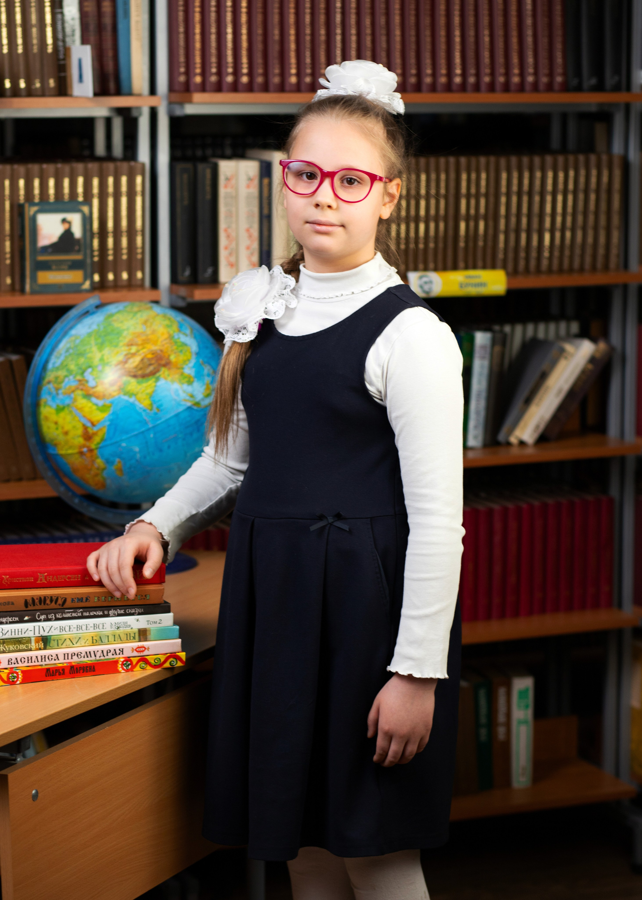 Детский портрет. Выпускная фотография. Начальная школа 4 класс