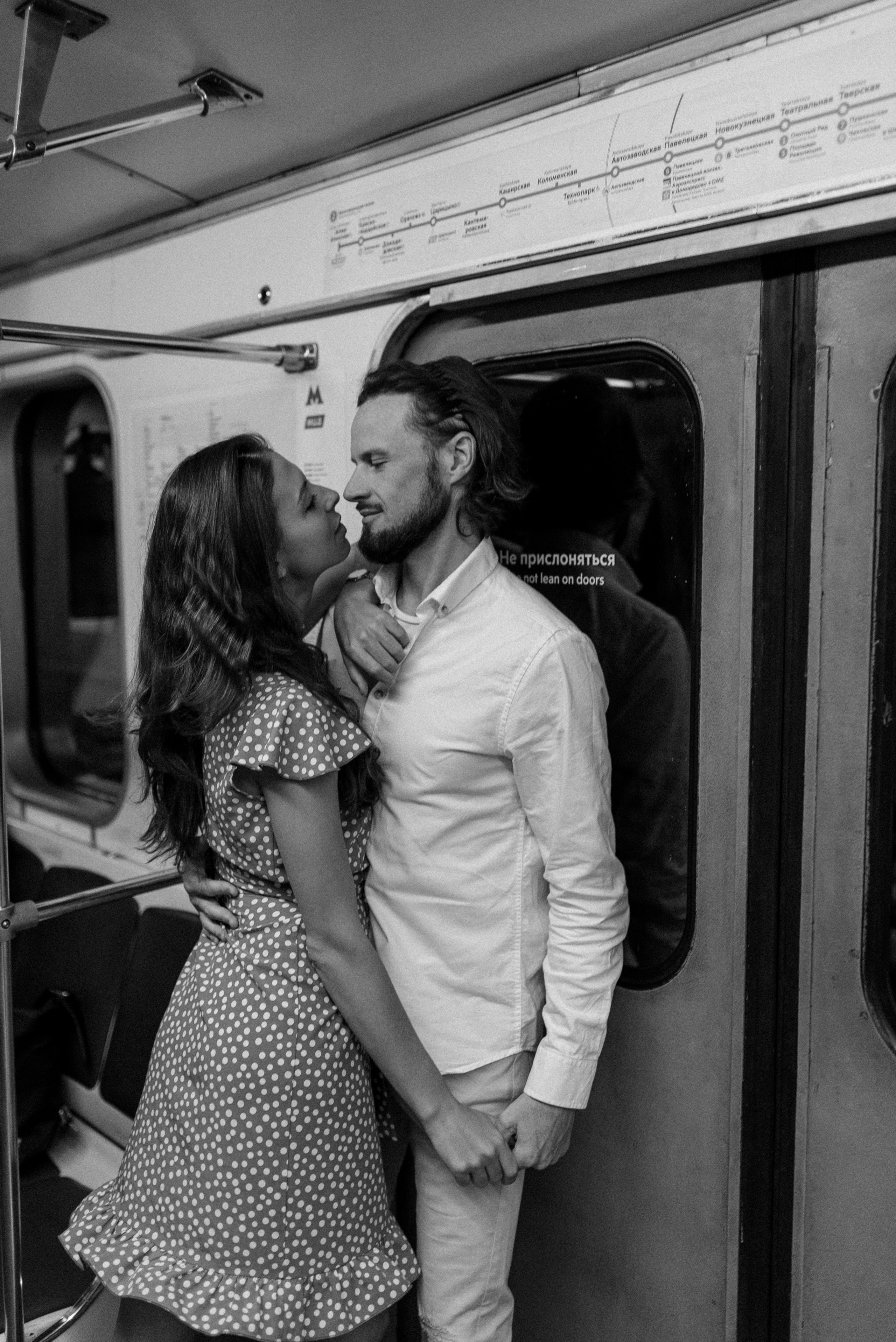 Lovestory в метро. Семейный фотограф в Москве Екатерина Север