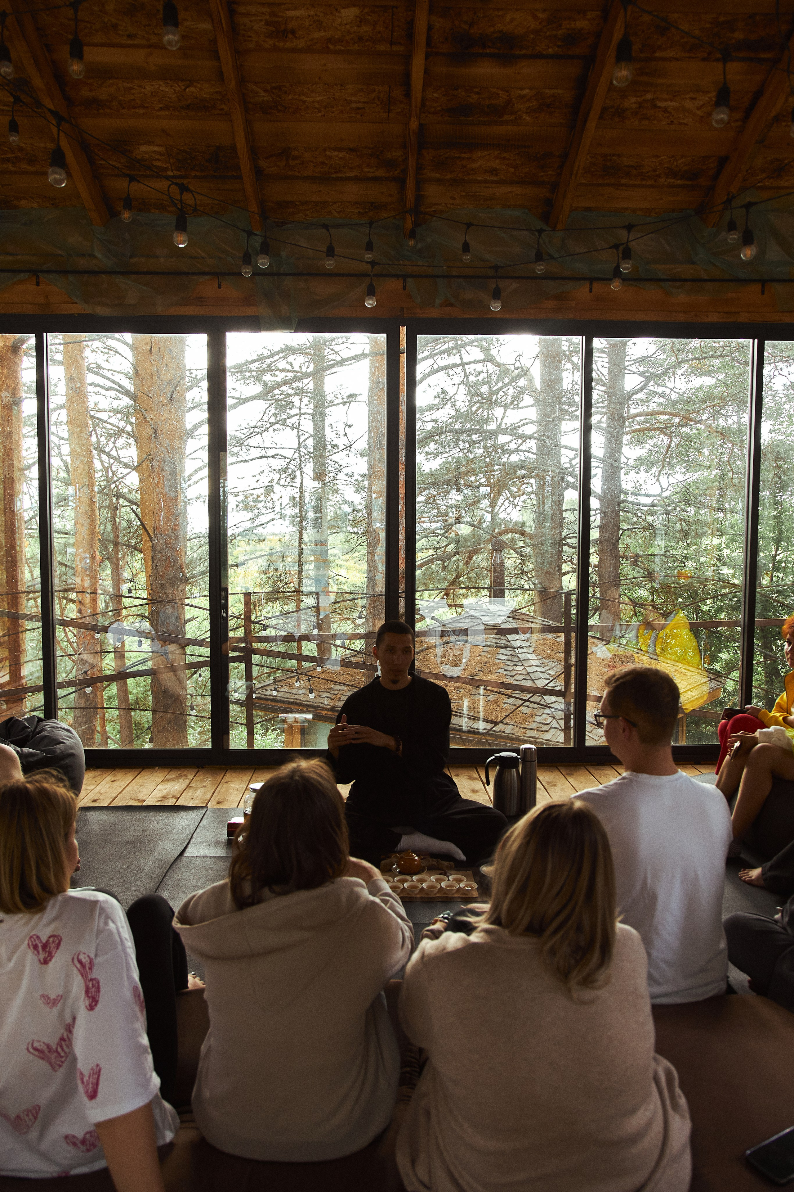 «йога&чай» корпоративный выезд. Этичные ивенты Тюмень