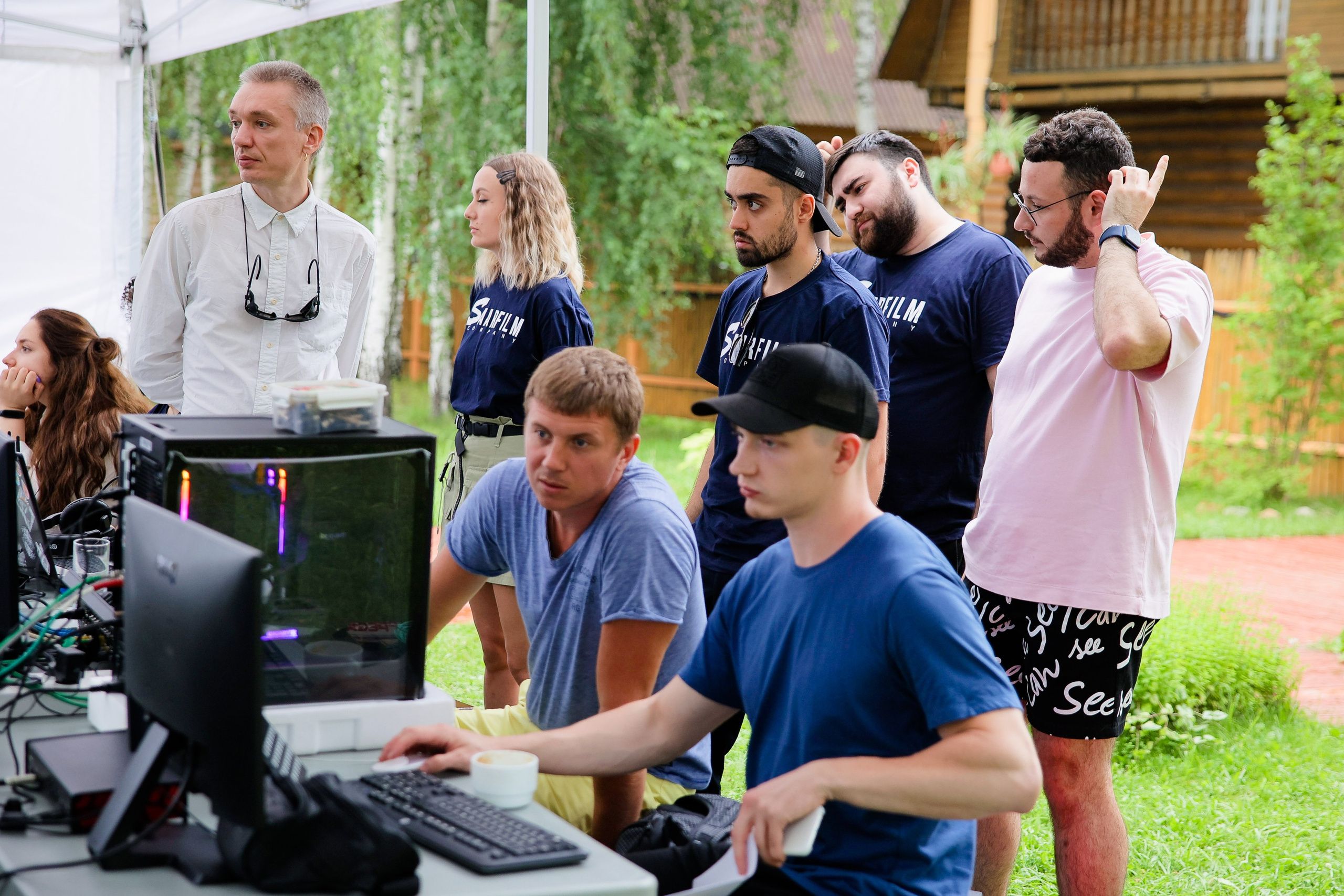 Backstage Чиж и Клава Кока. Фотограф Юрий Клим | Москва
