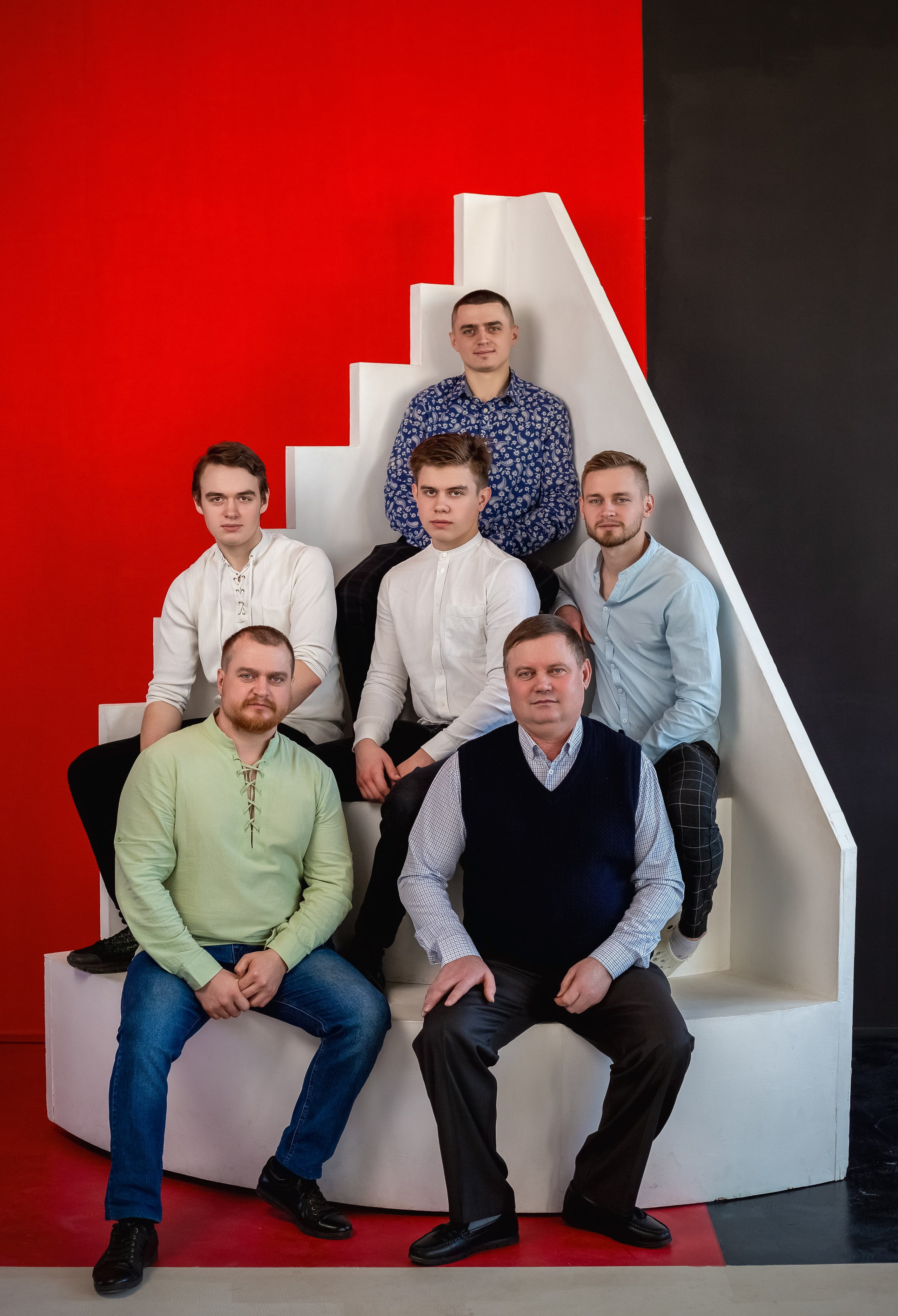 Большая, дружная семья. Вера Соколова фотограф Воронеж