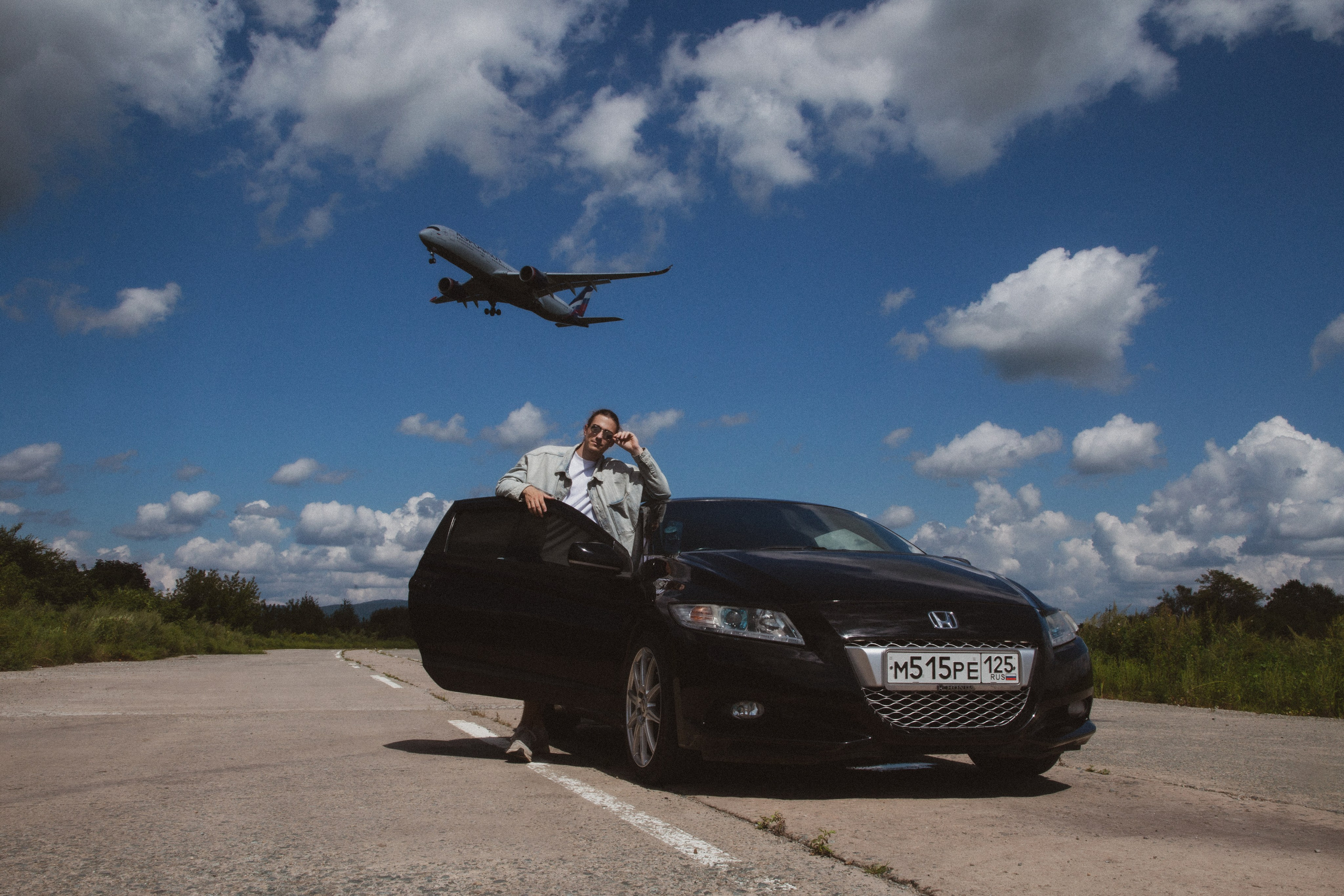 Съемка с Валерой на аэродроме. Ирина Чернова — портретный фотограф и маркетолог из Владивостока
