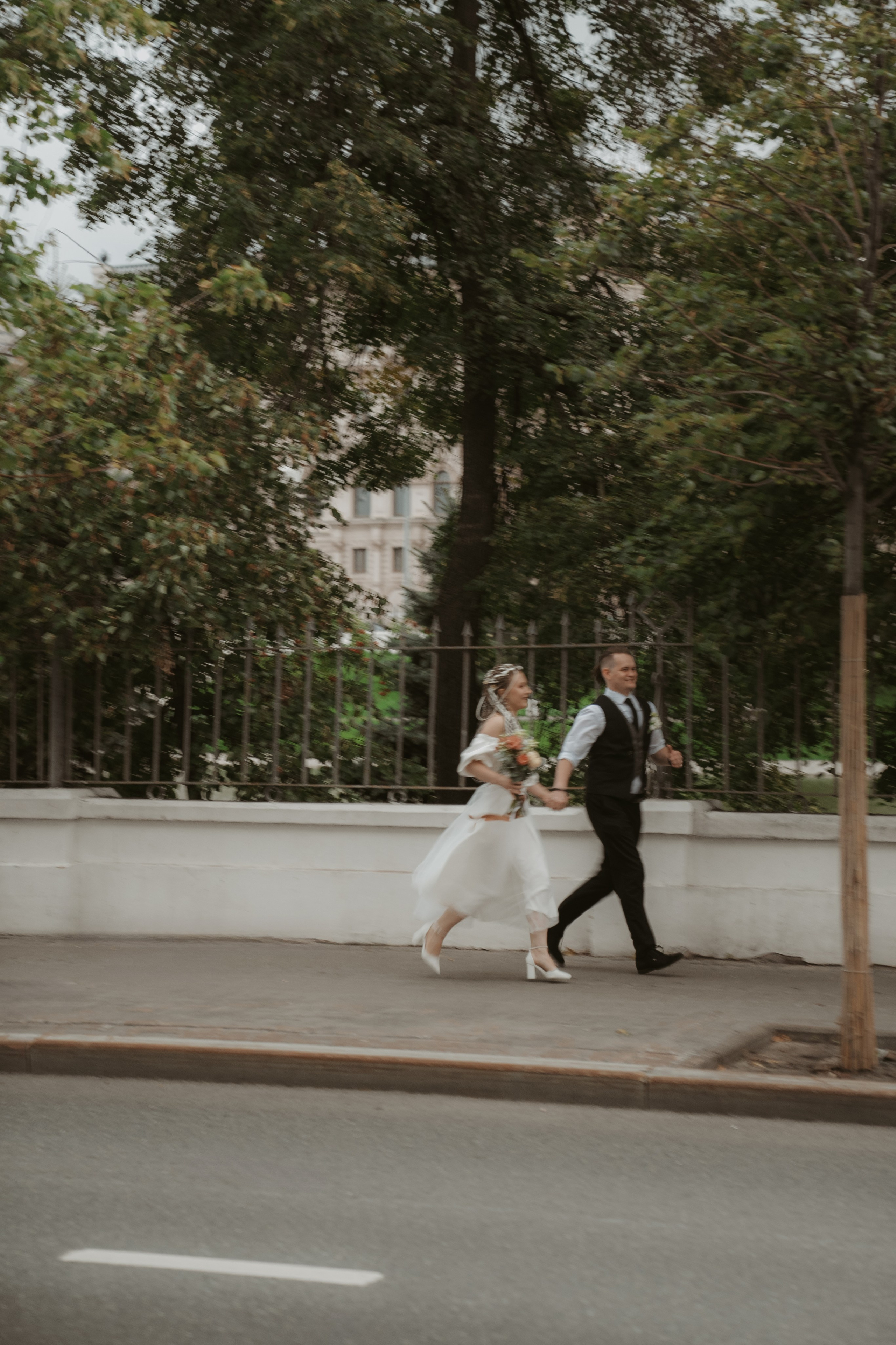 Женя и Рита, свадебная прогулка по Казани. Портретный фотограф в Казани, Красной Поляне и Сочи Анна Кузнецова