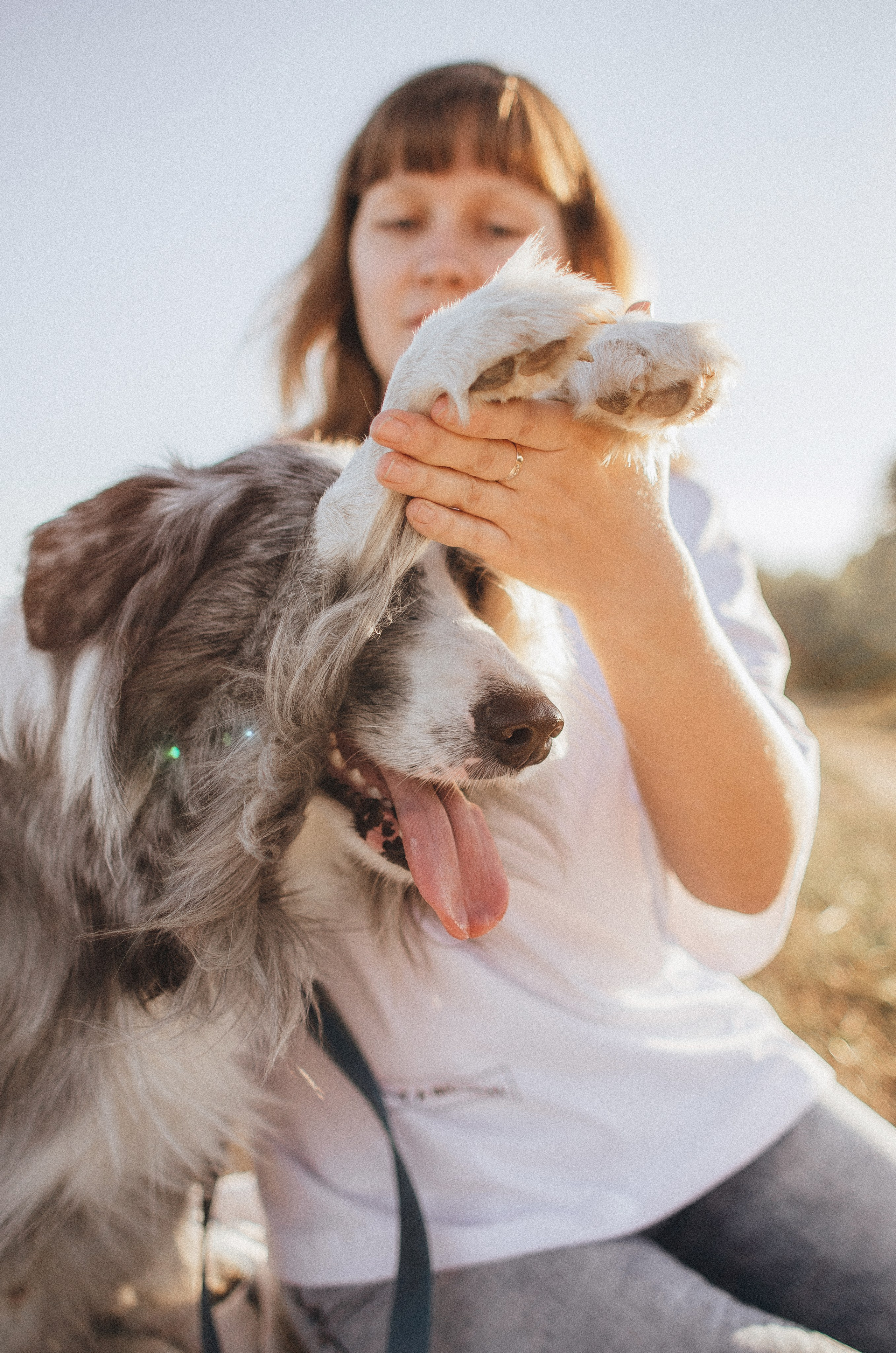 Таня и Бриллиант. Фотограф-анималист Богданова Полина