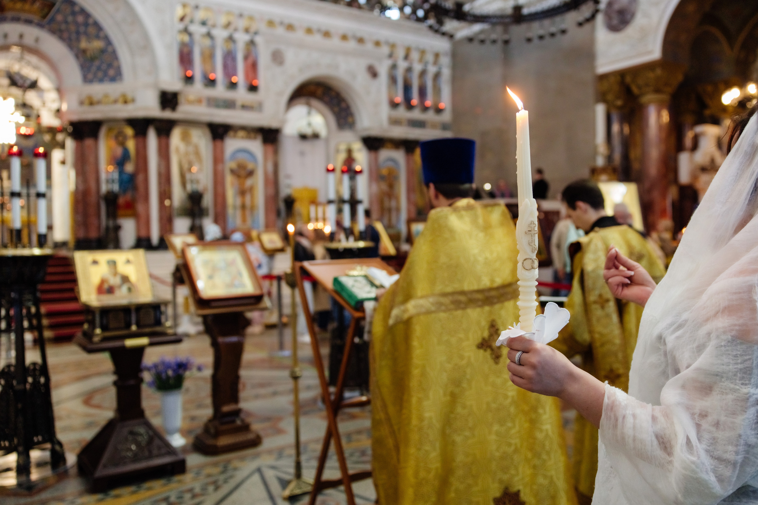 Венчание Лёши и Лены. Репортажный фотограф Ольга Кочетова в Москве