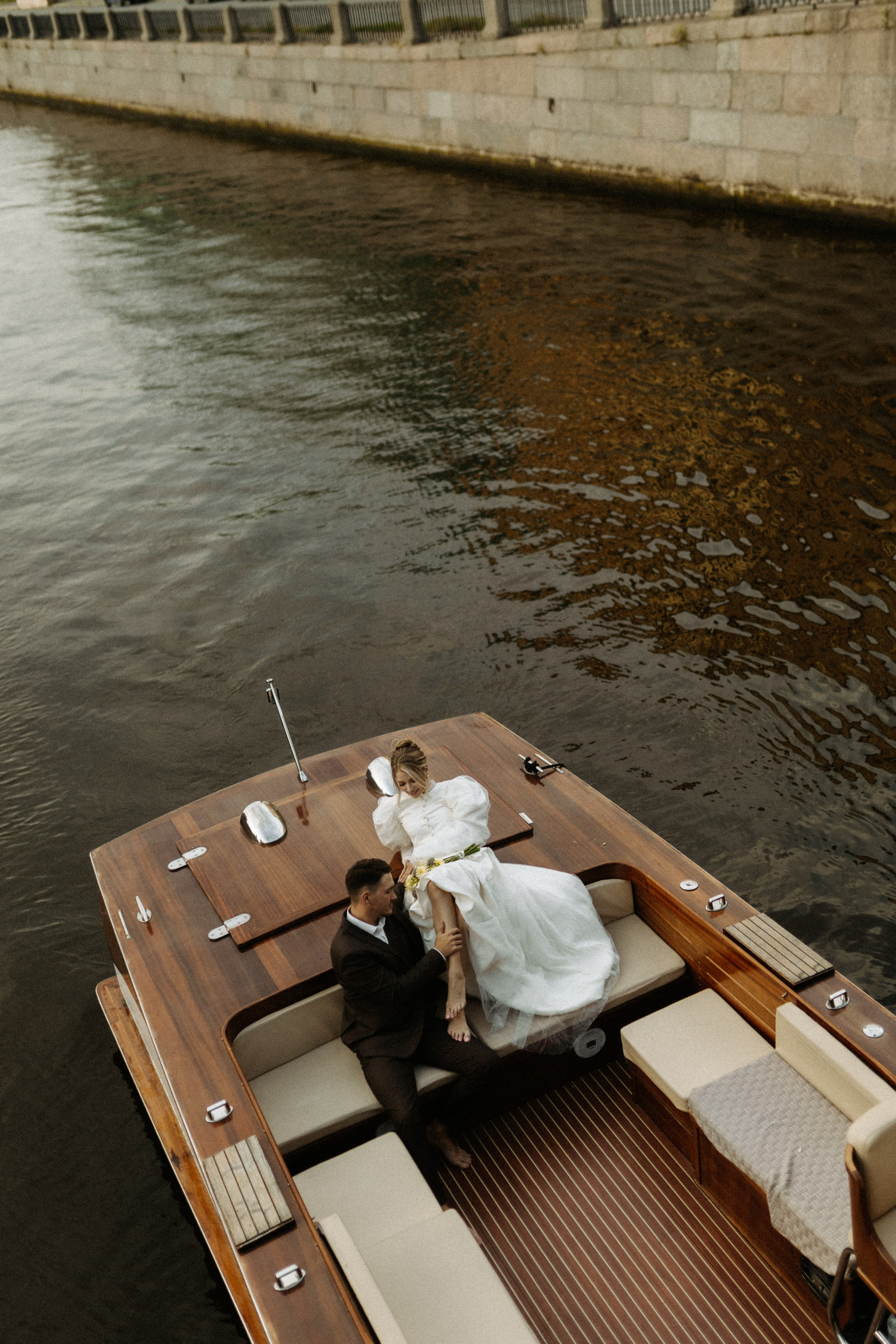 На катере. Фотограф в Санкт-Петербурге