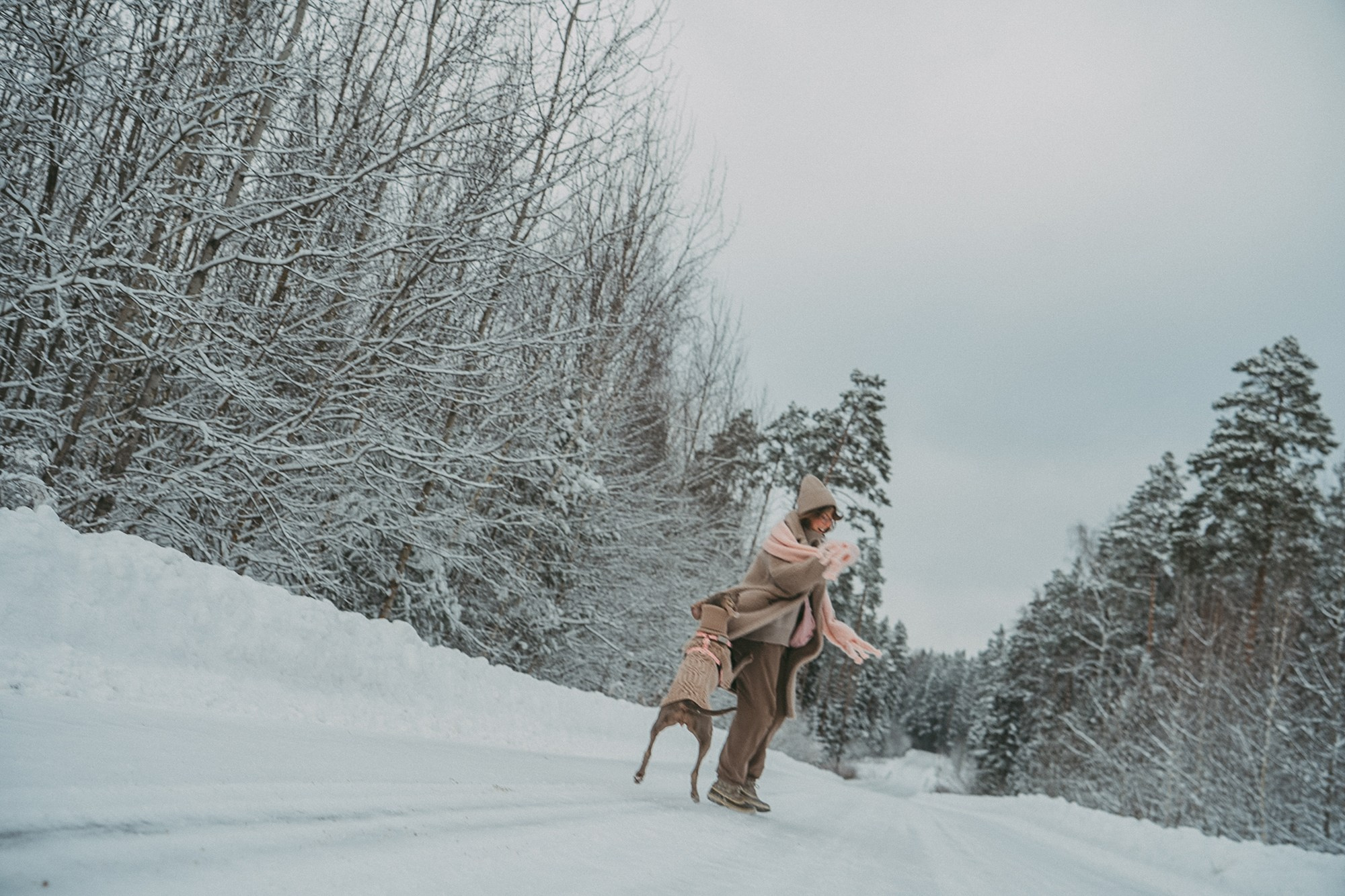 Лена и Фанни. Фотограф анималист в Москве и Санкт-Петербурге Свиридова Анна