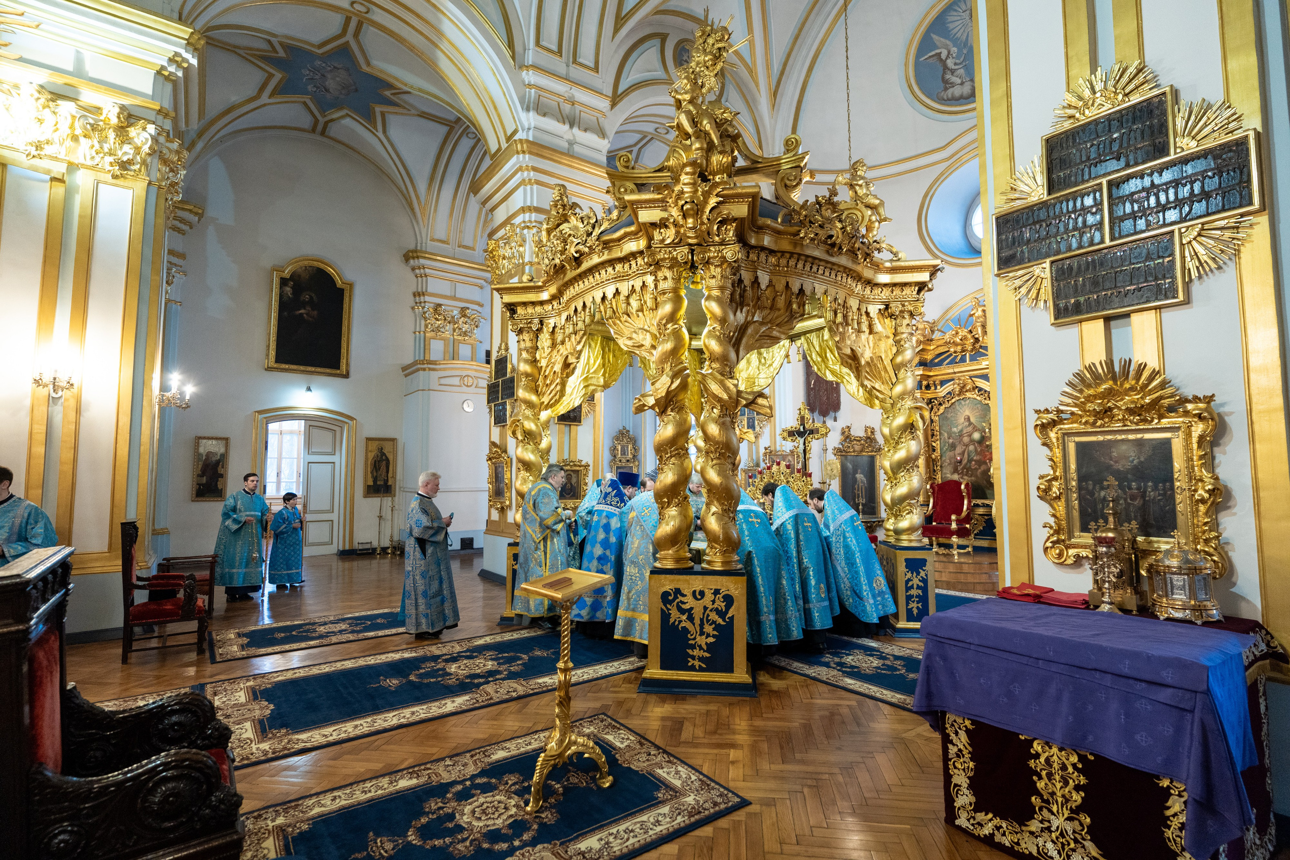 Утреня с акафистом Пресвятой Богородице. НИКОЛО-БОГОЯВЛЕНСКИЙ МОРСКОЙ СОБОР