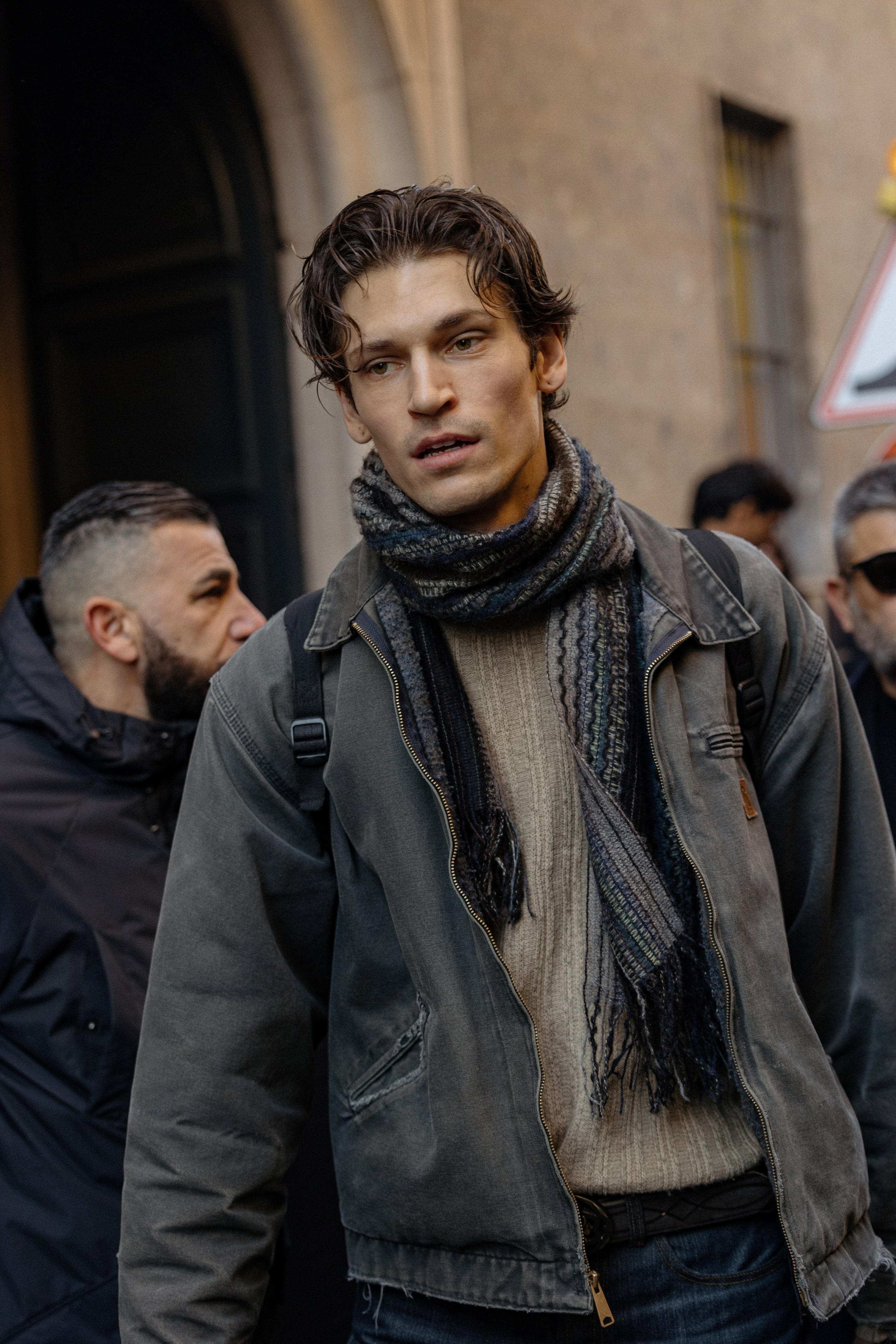Milan Mens fashion week FW 24/25 ARMANI. Photographer in Milan Ivan Goncharov