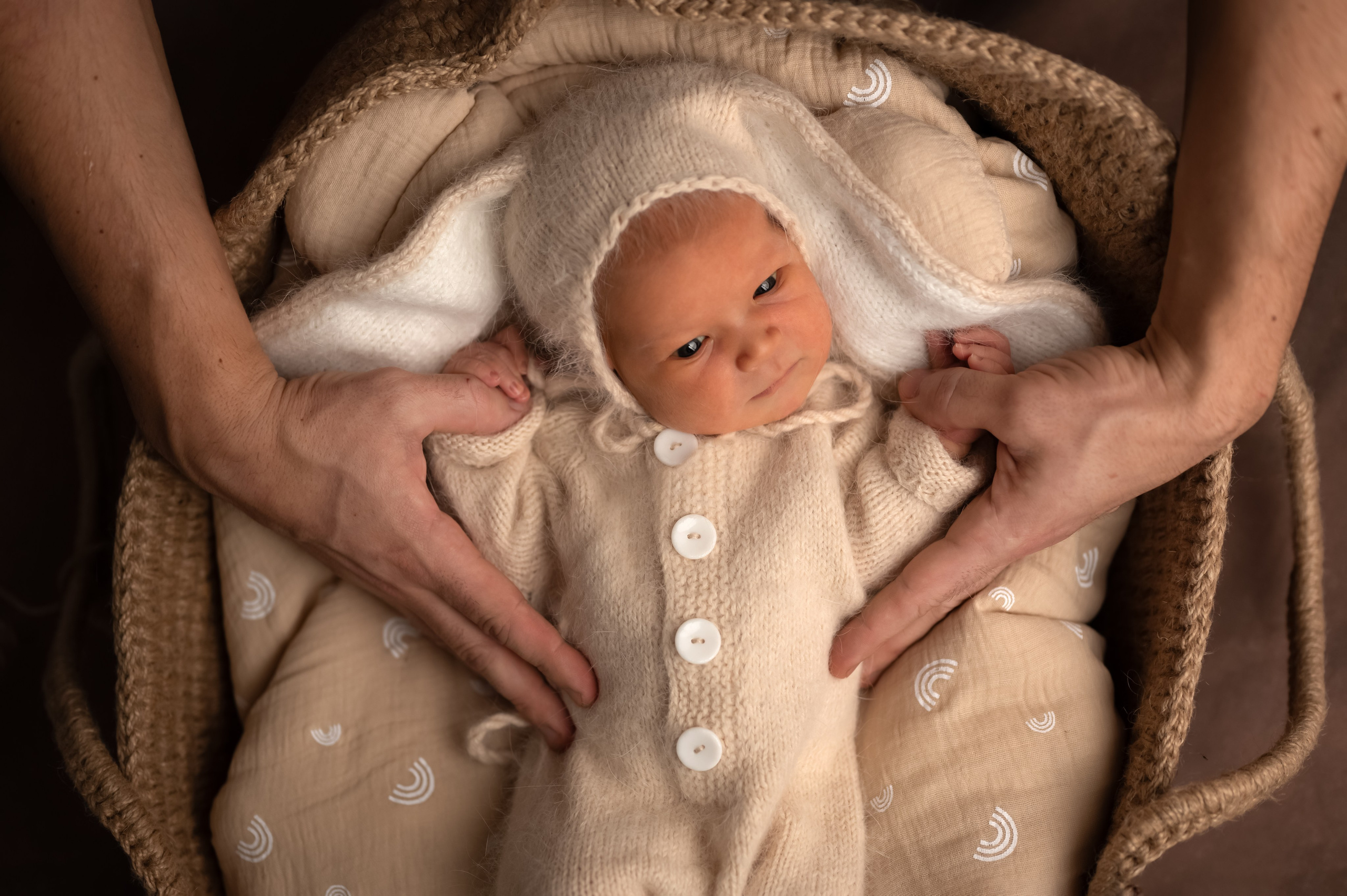 Максим 8 дней. Фотограф новорождённых Ольга Ушакова Москва