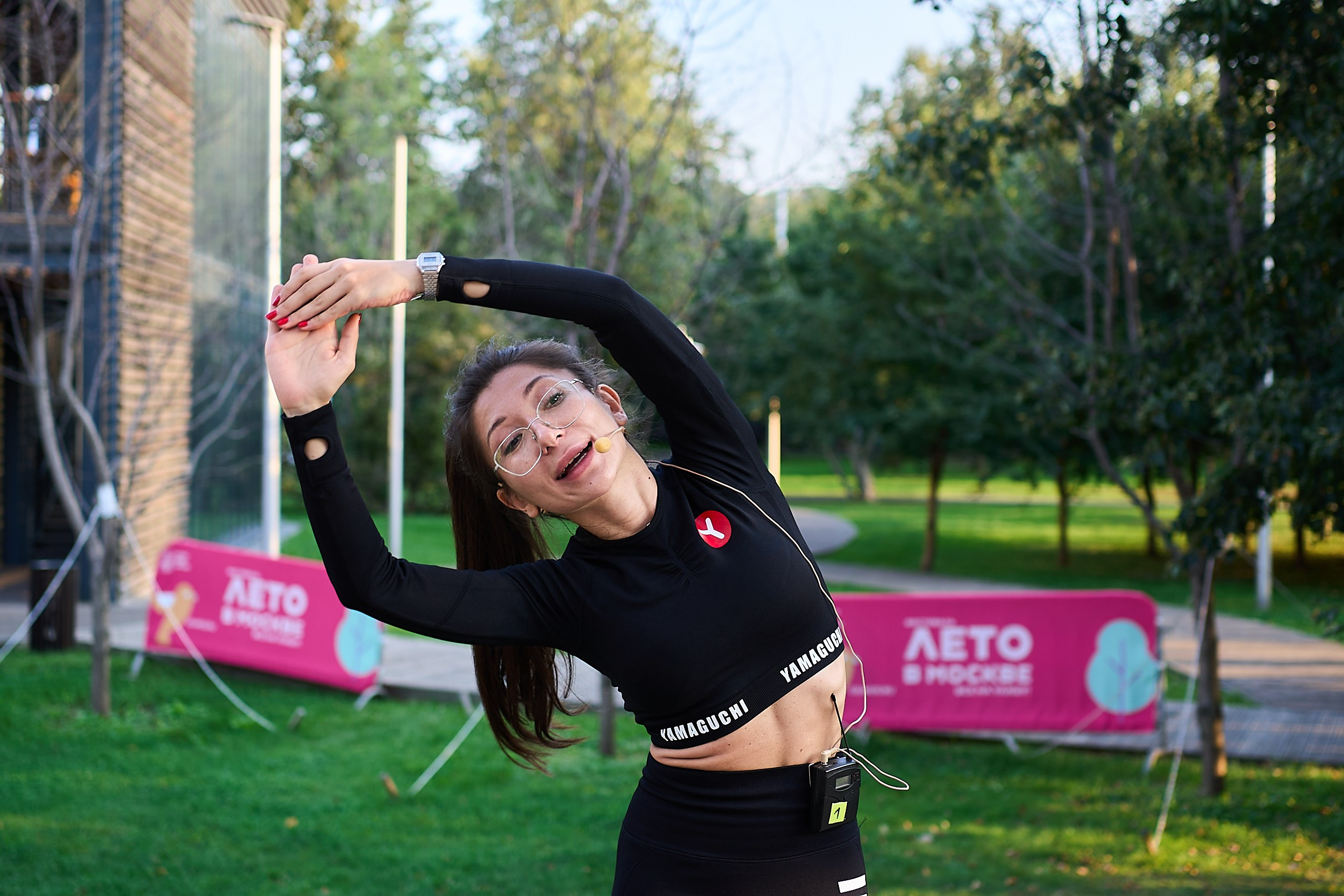 Yamaguchi / открытая тренировка «в стиле Пилатес». Фотограф и Видеограф в Москве. Олег Корушев