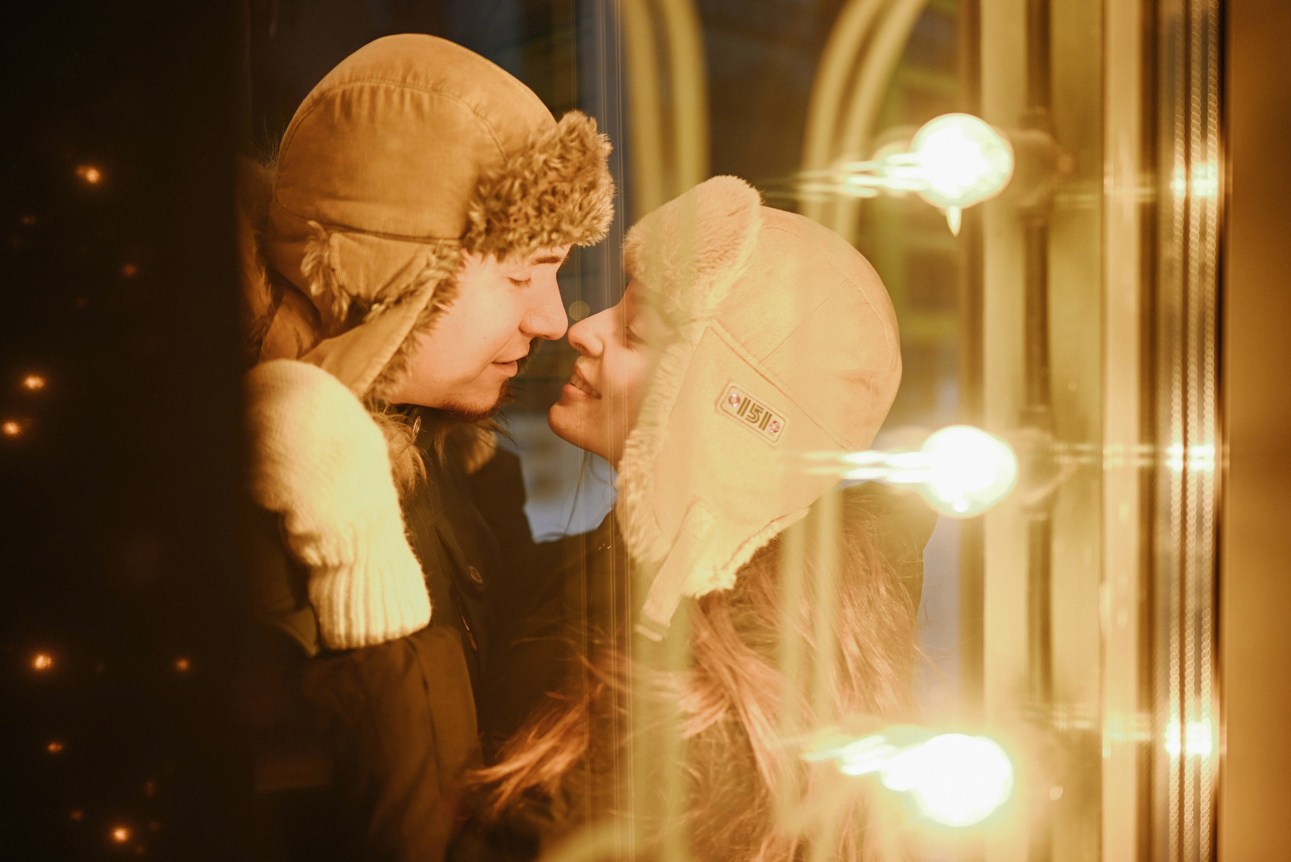 Катя и Саша. Морозное LoveStory. Фотограф Красноярск Базуев Марк