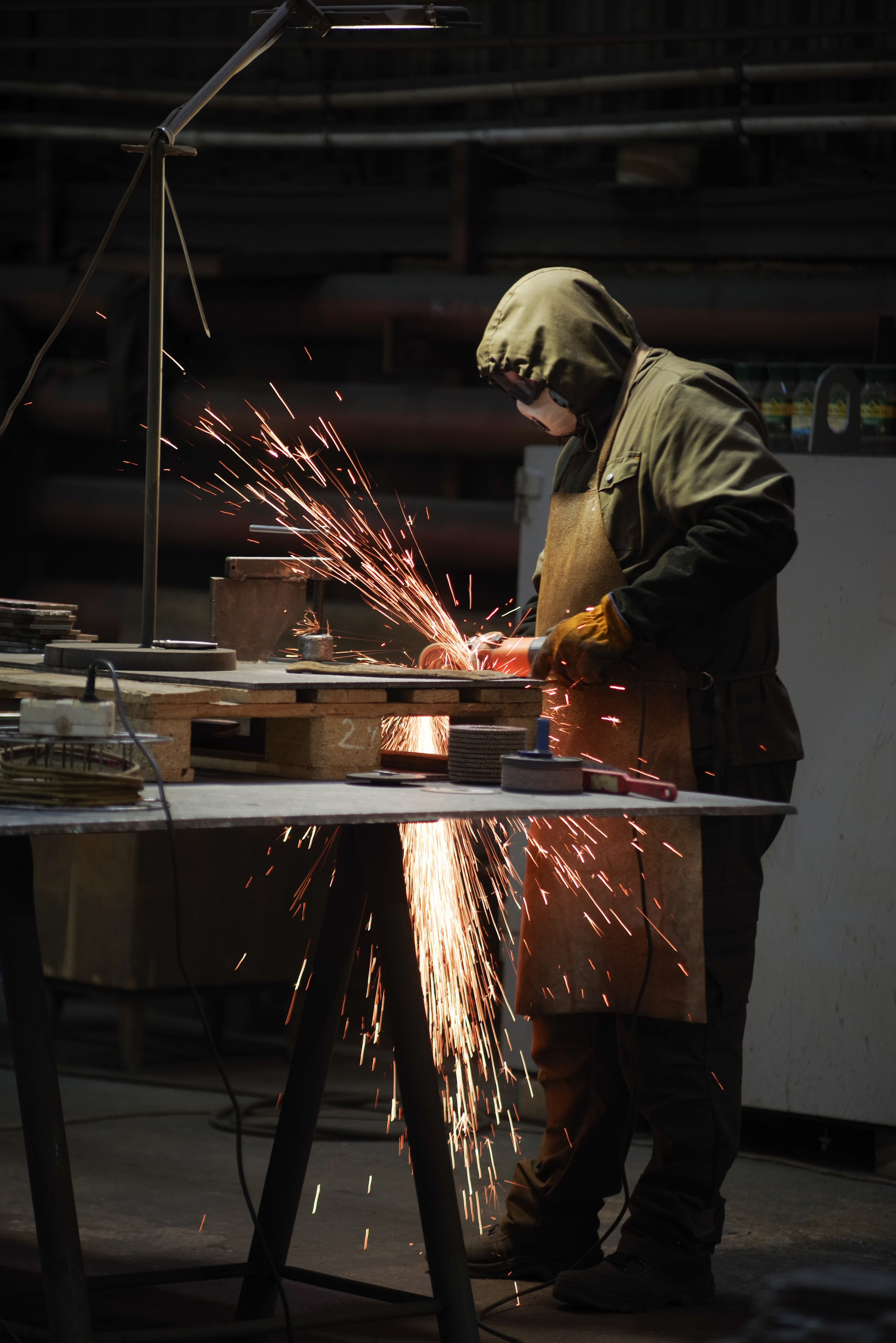 Онежский судостроительный завод. Портретный фотограф Денис Милютин