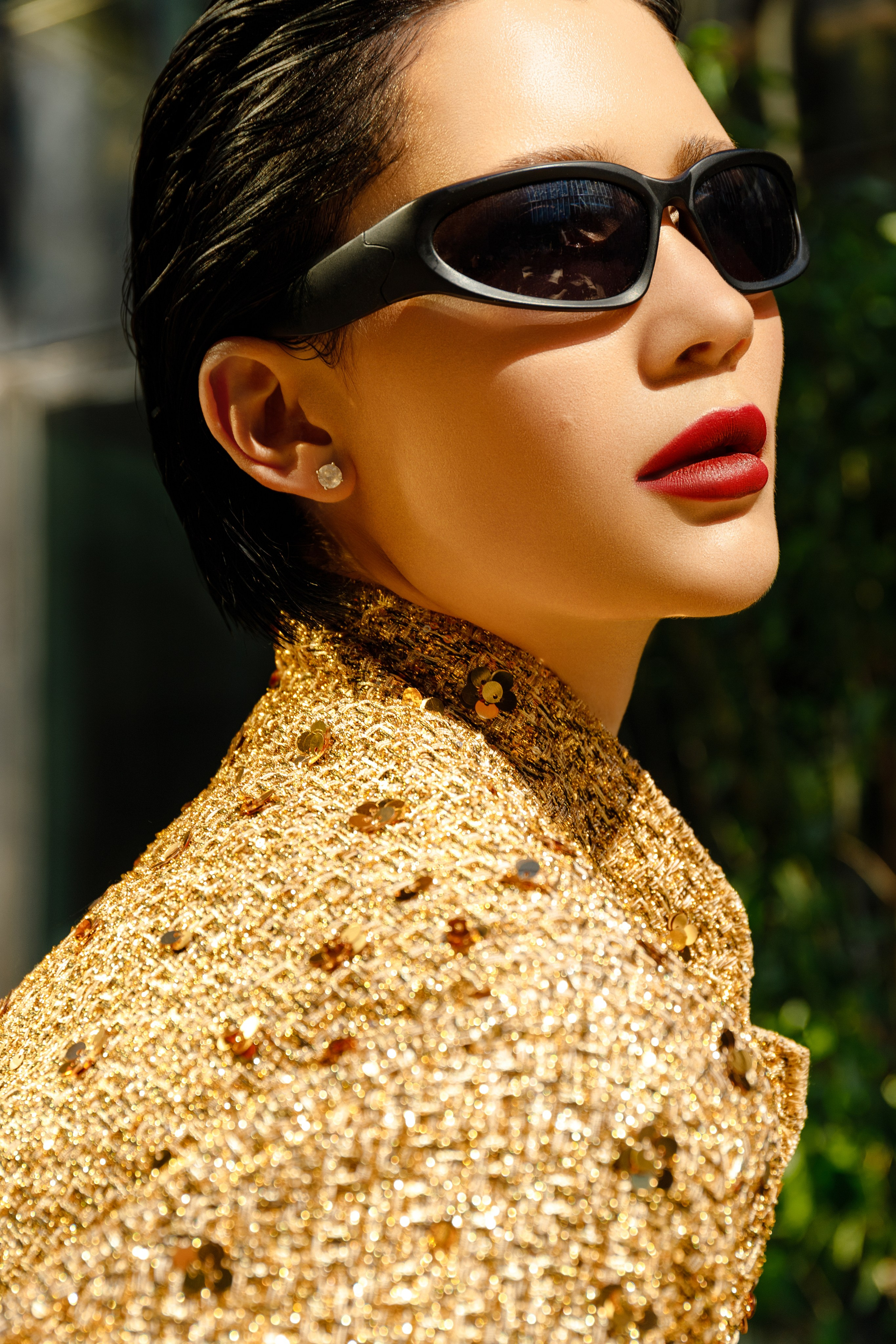 Летняя fashion-съёмка в Петербурге в стиле Balenciaga