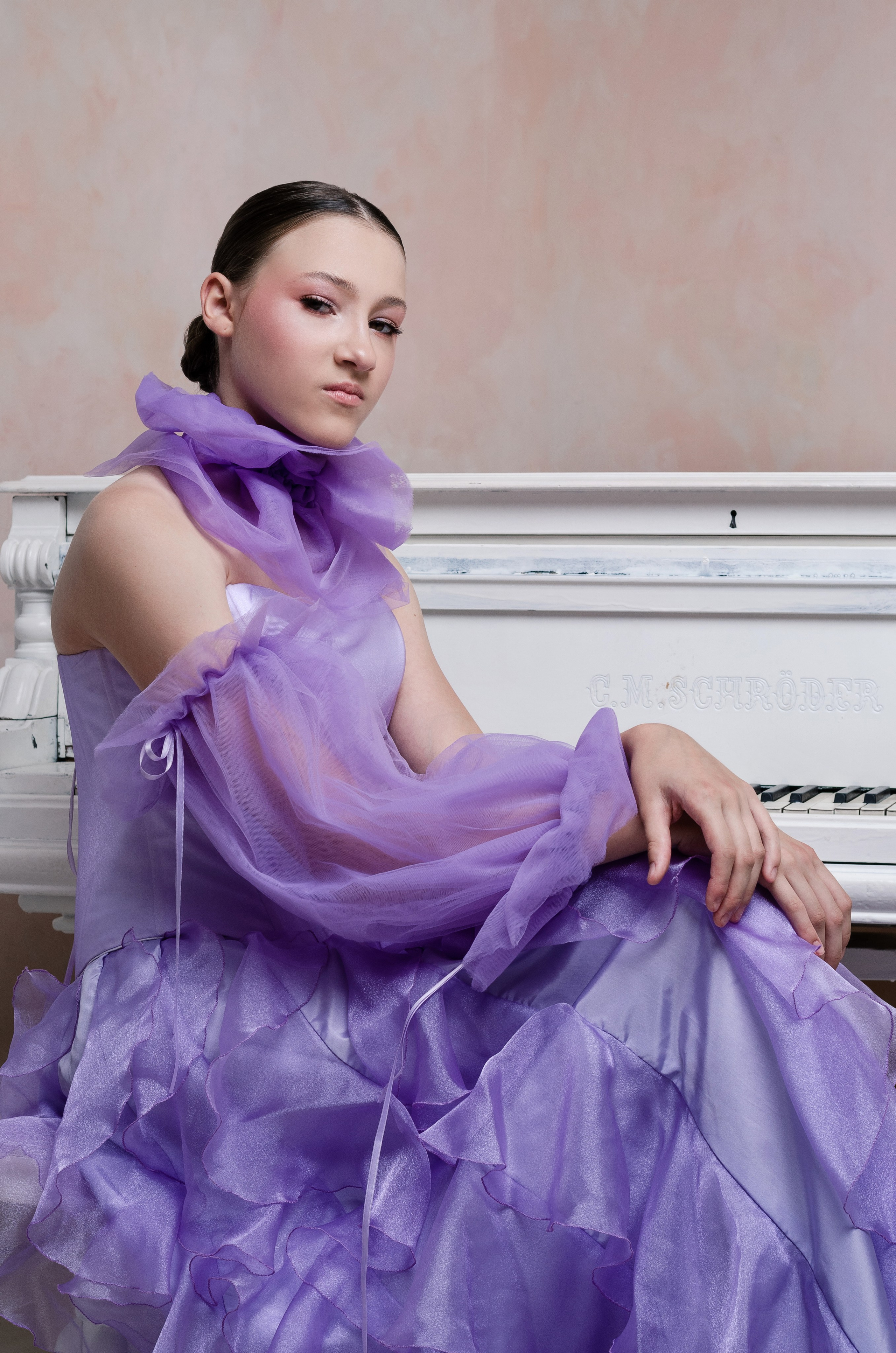 Коллекция «Лавандовый рассвет» Виолетты Черновой. Портретный и репортажный фотограф в Санкт-Петербурге Варвара Жукова