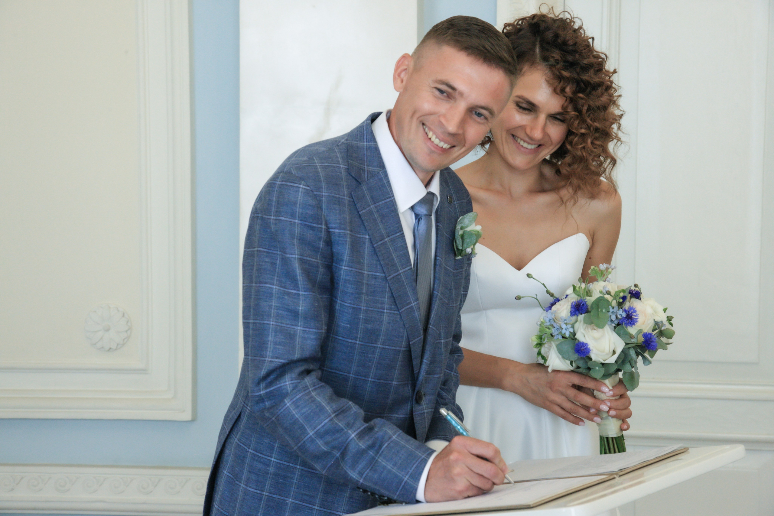 Свадебная съемка «Нам только расписаться». Репортажный, концертный фотограф в Санкт-Петербурге Эва Маркова