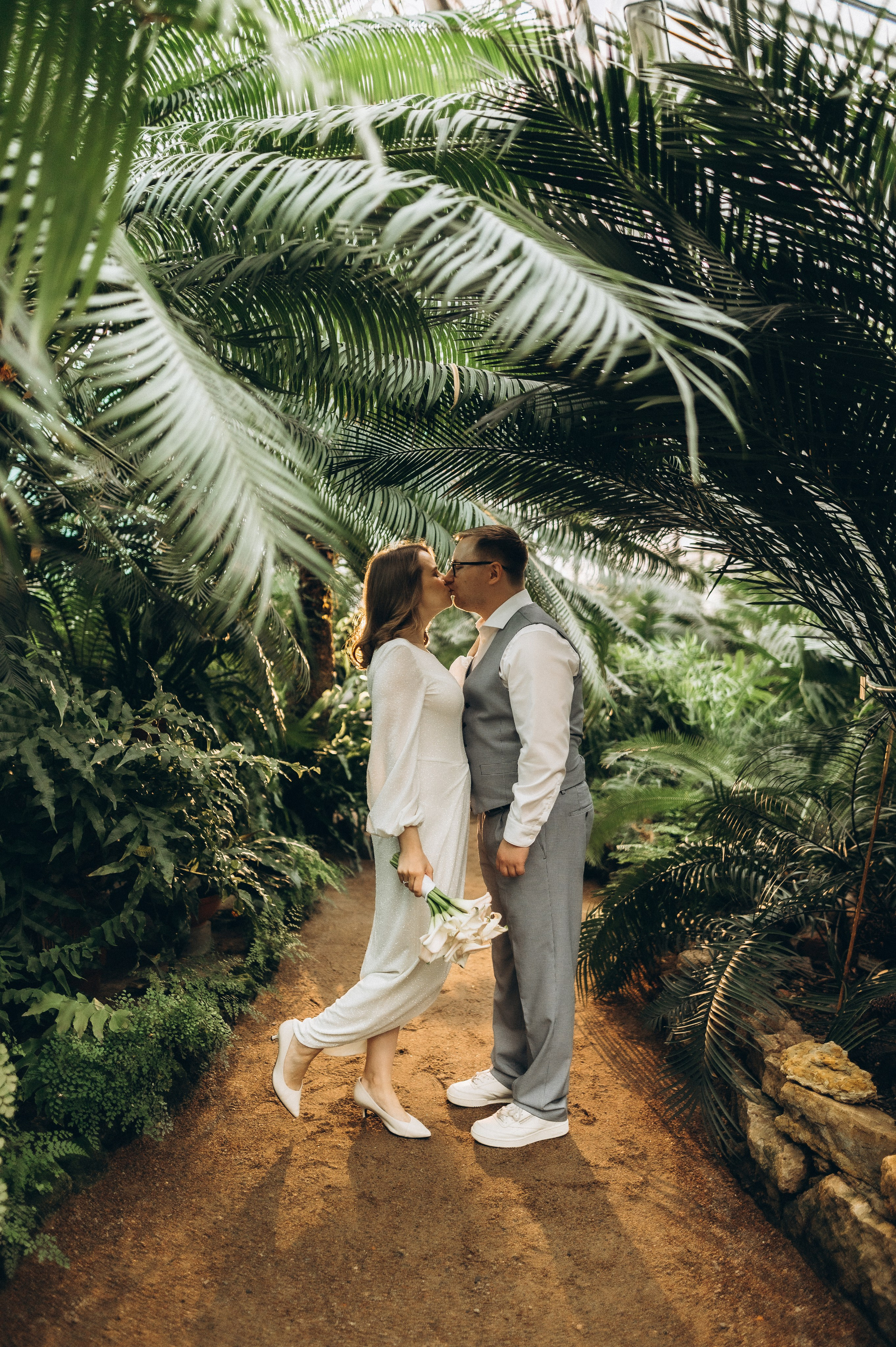 Загс+Оранжерея (камерная свадьба). Фотограф ПИТЕР СПБ Надежда Баранова