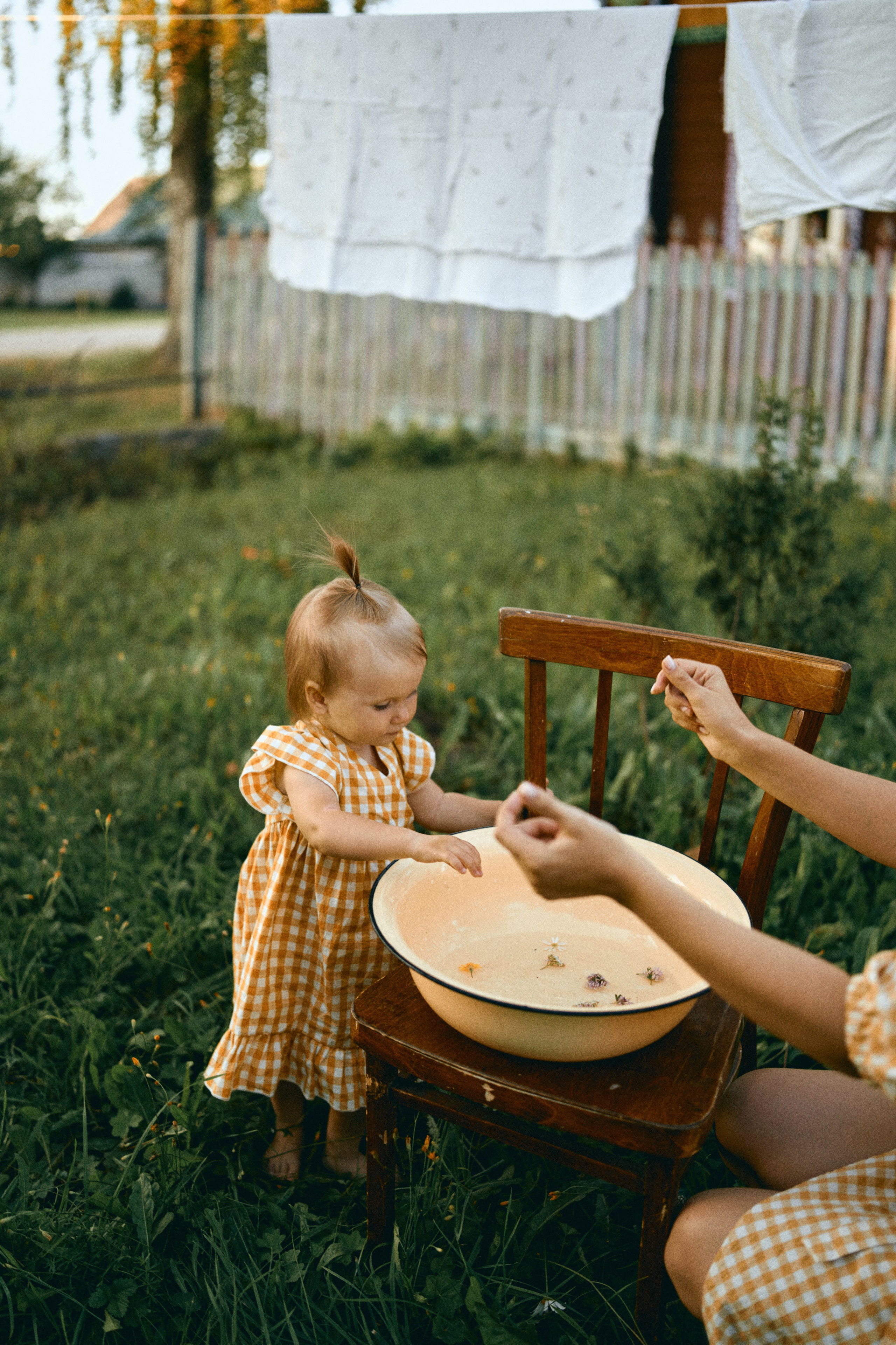 Лето, стирка и закат. Фотограф Киров Анжелика Некрасова