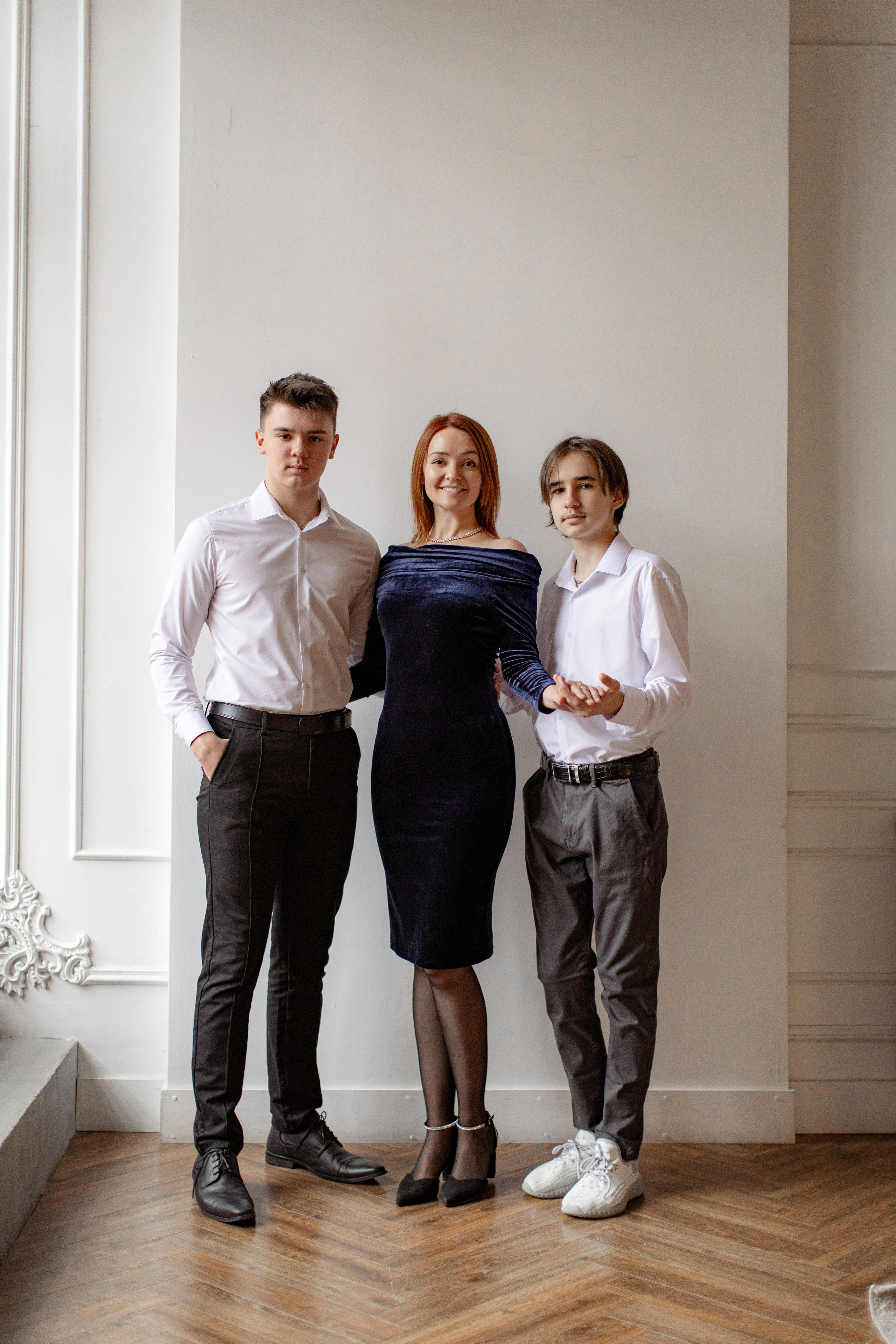 Семейная фотосессия в фотостудии в СПб