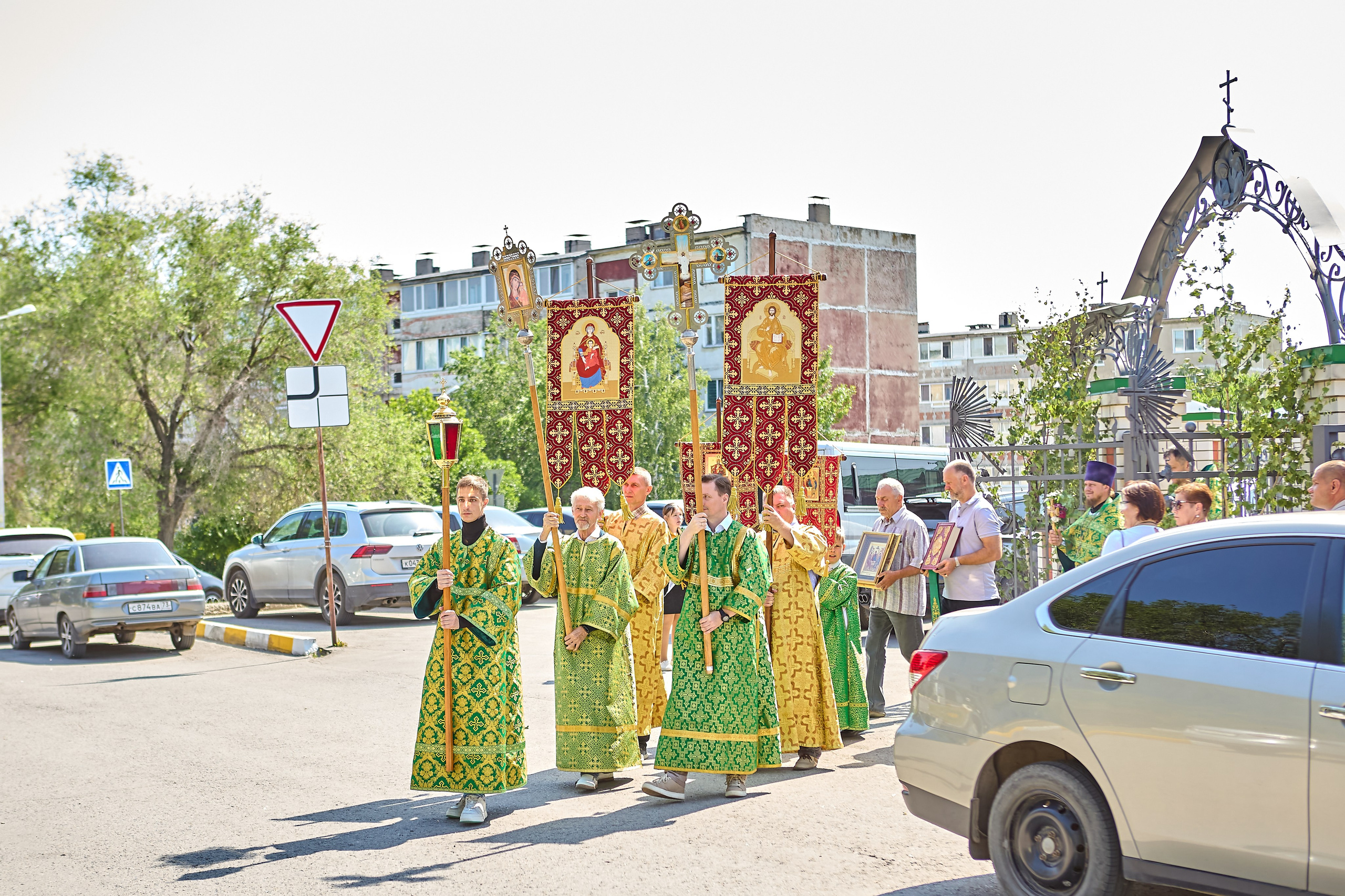Троица в Церкви Троицы Живаначальной. Фотограф Анастасия Лёвушкина