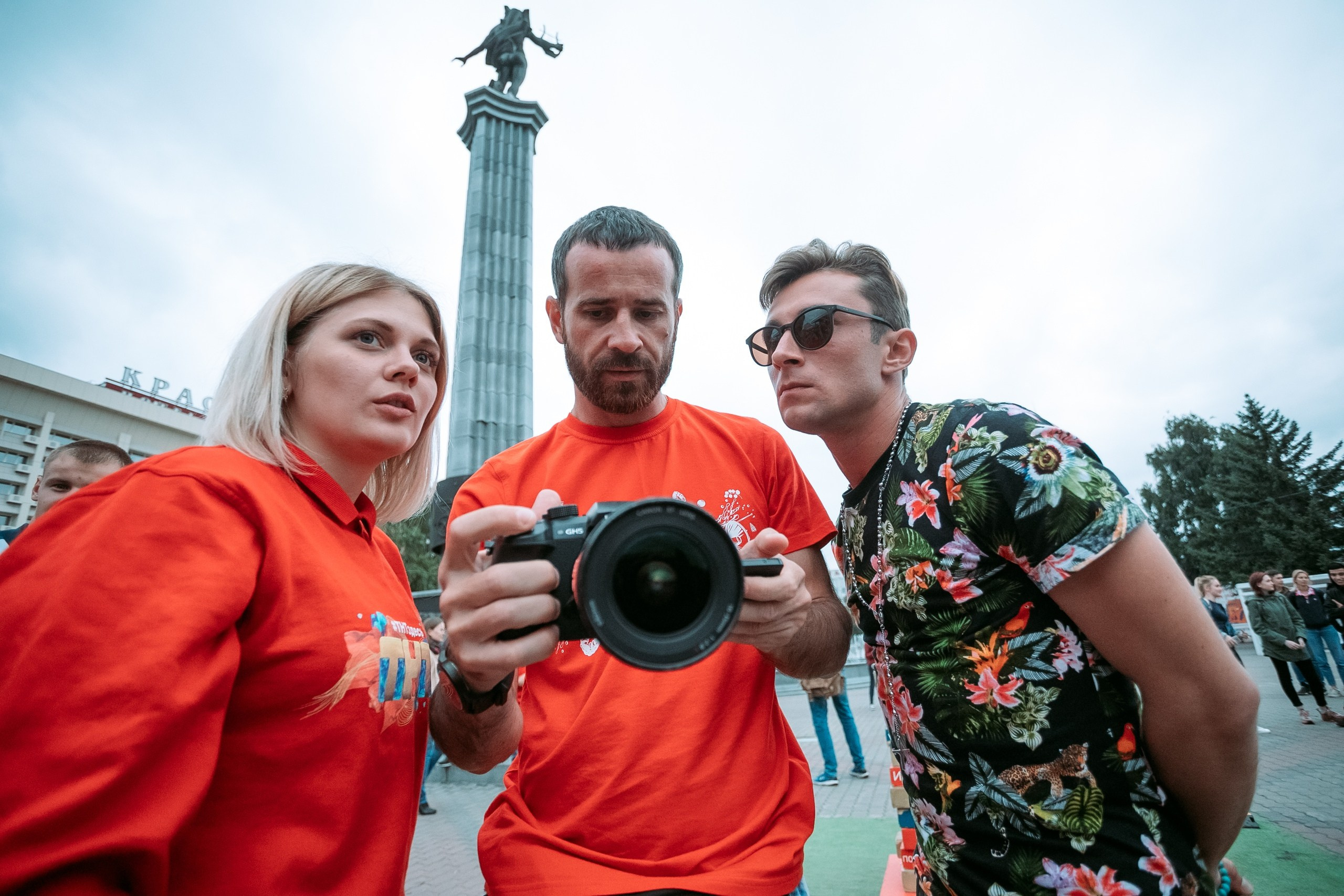 Попади на ТНТ @ Театральная площадь. Репортажный фотограф Максим Полянский. Москва, Санкт-Петербург, Красноярск