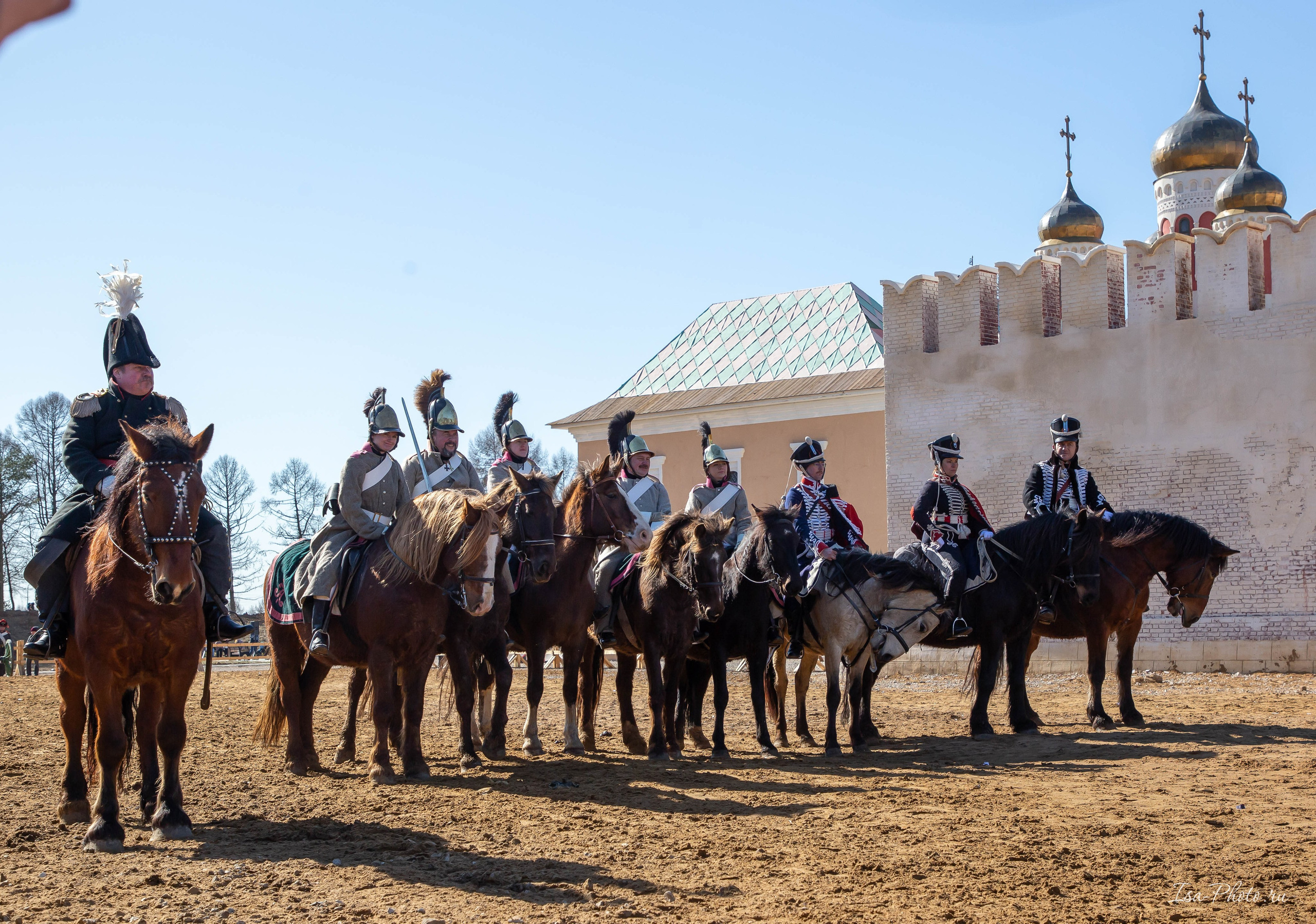 Реконструкция сражения 1812 года. Репортажный фотограф в Москве