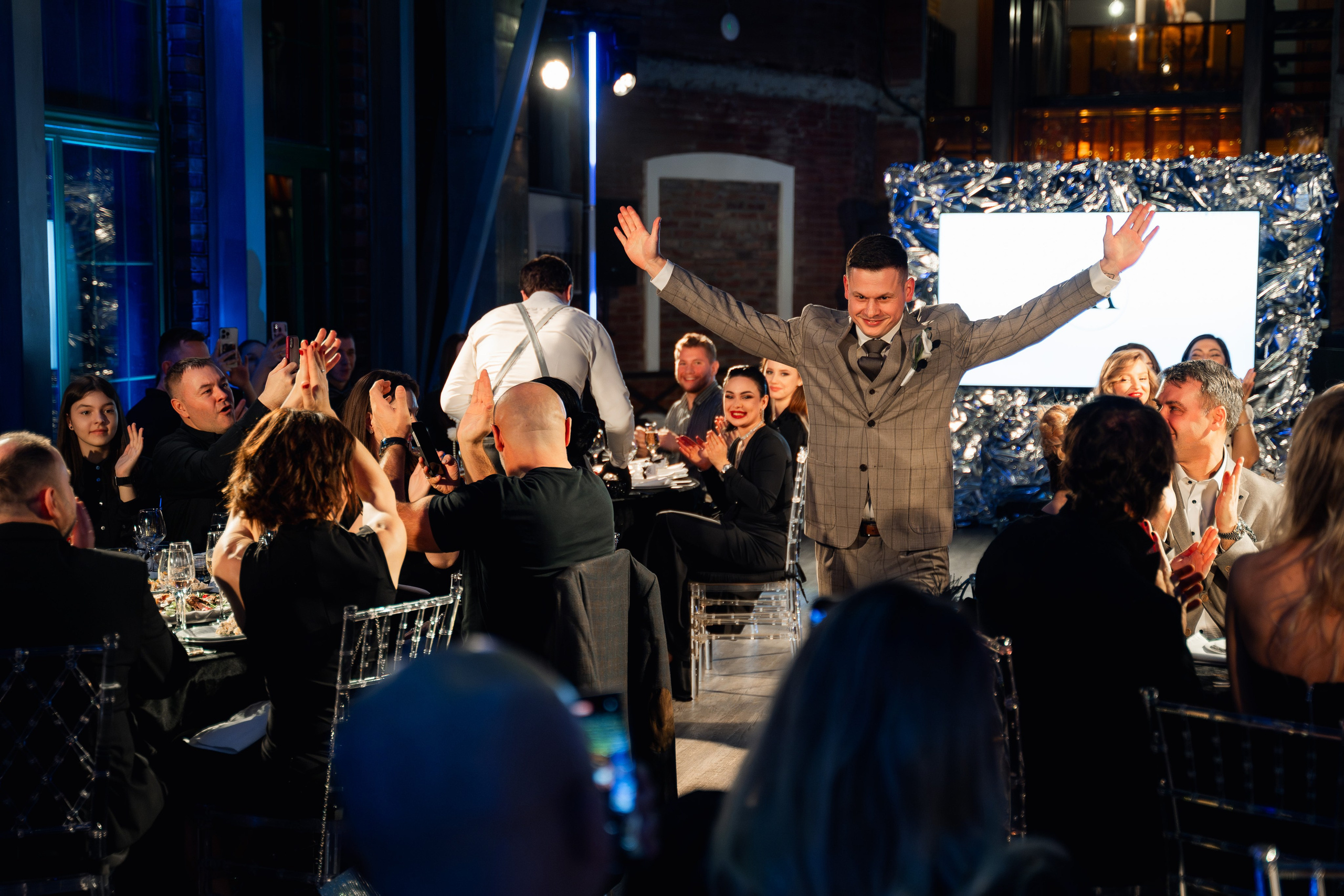 Свадебный банкет. Свадебный фотограф Москва и МО