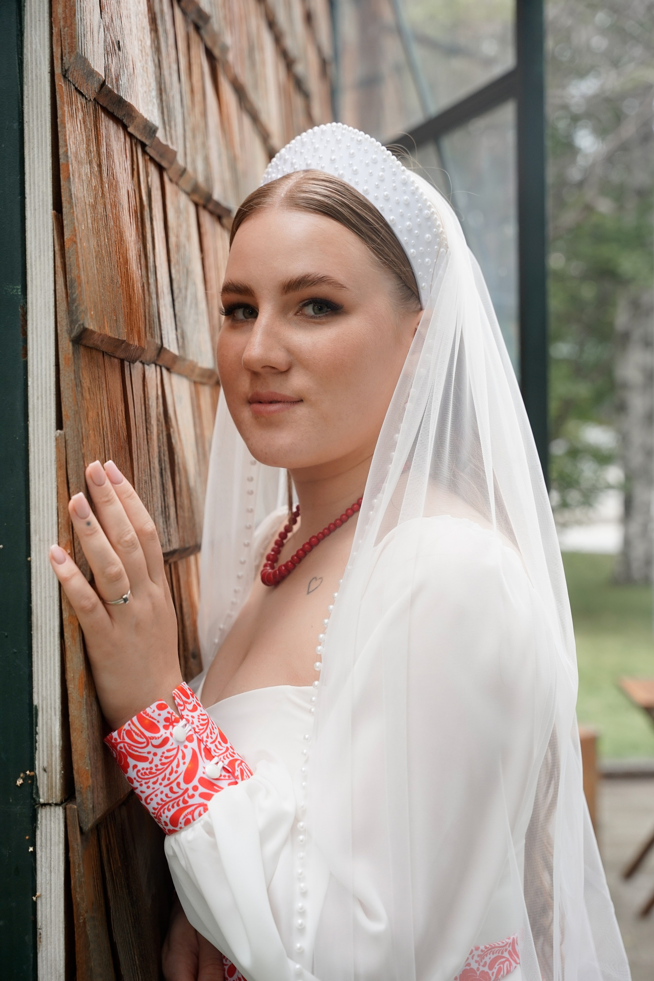 Свадебная фотосессия в русском стиле