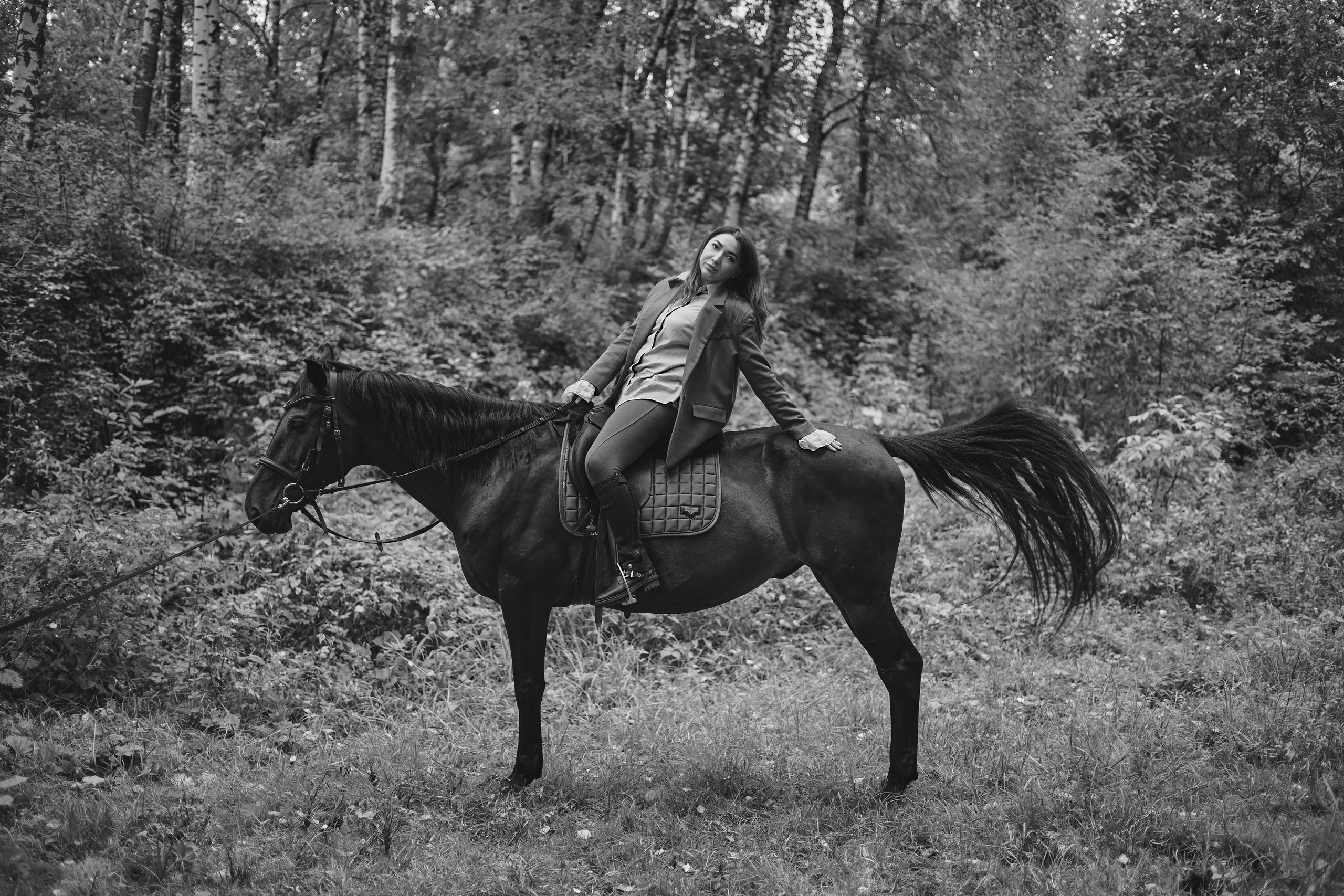 Конная фотосессия. Семейный фотограф в Москве Никитина Алёна