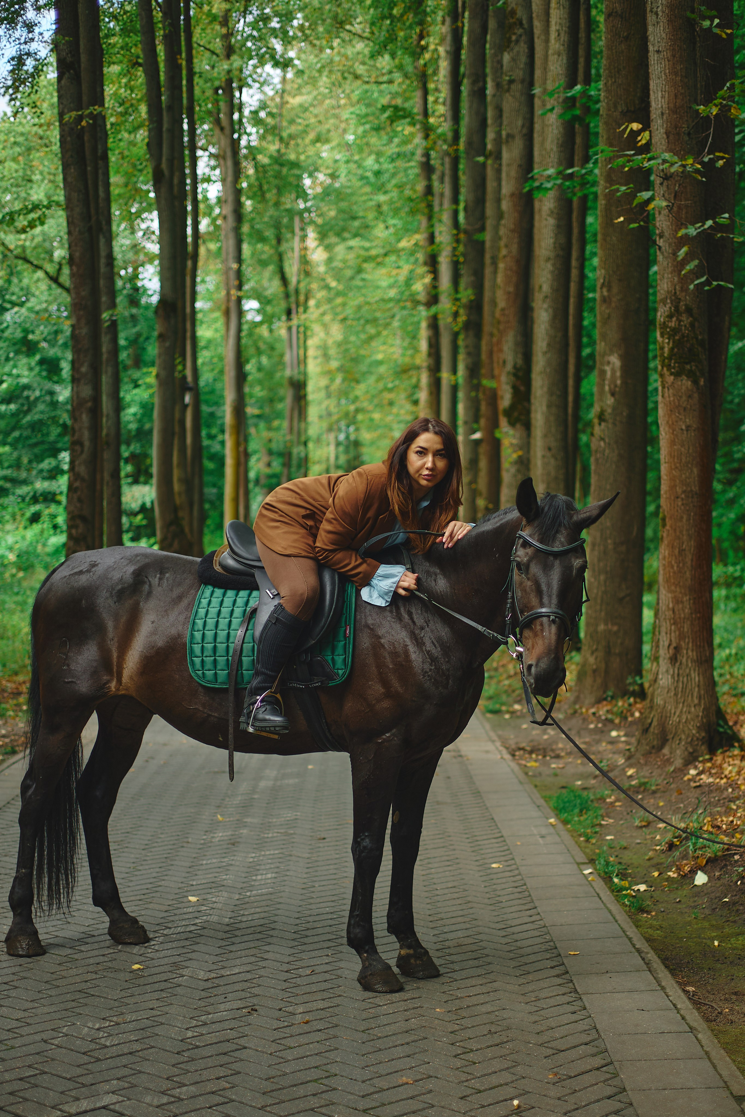 Конная фотосессия. Семейный фотограф в Москве Никитина Алёна