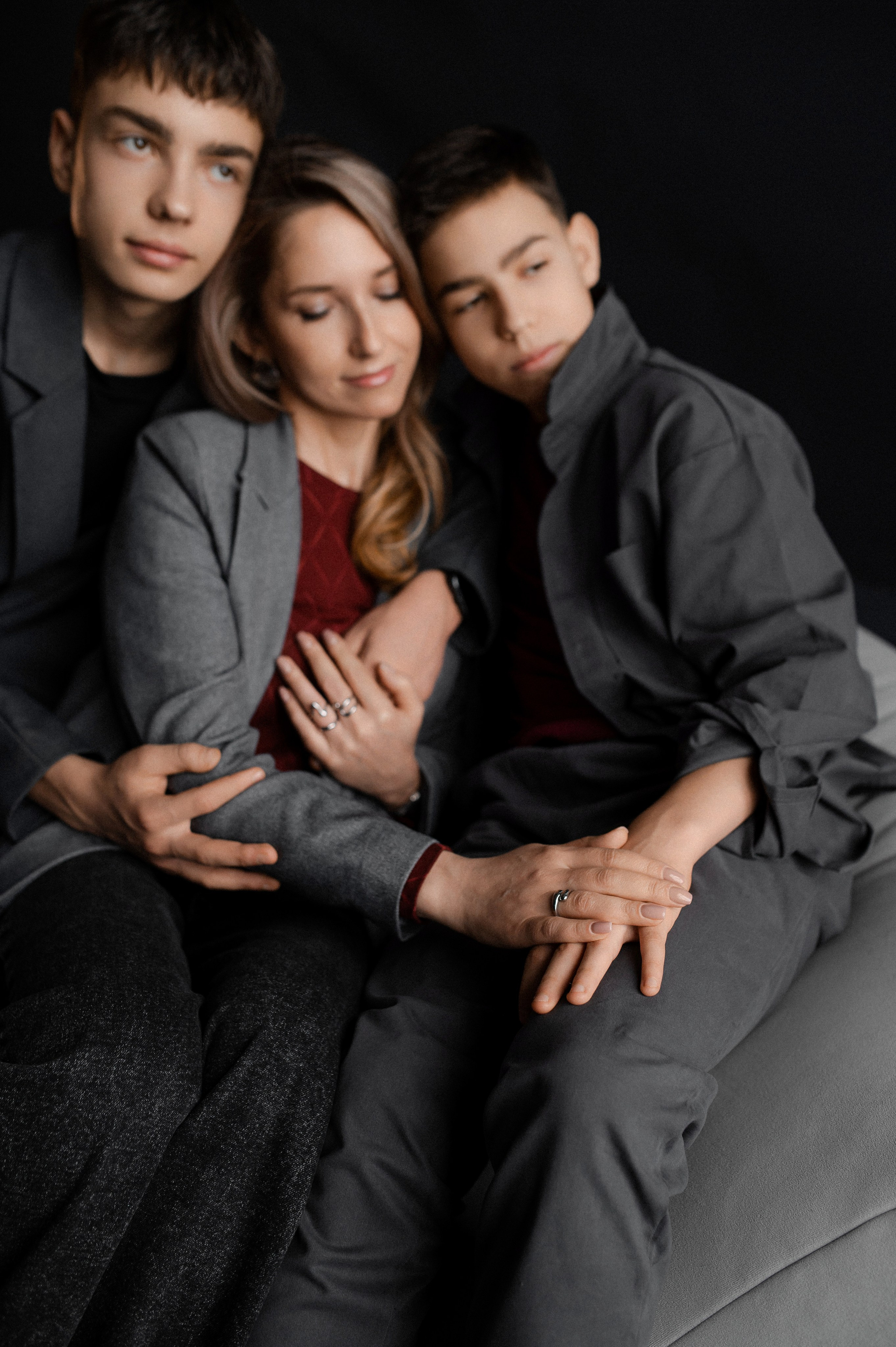 Семейная в студии. Фотограф Алексин, Тула