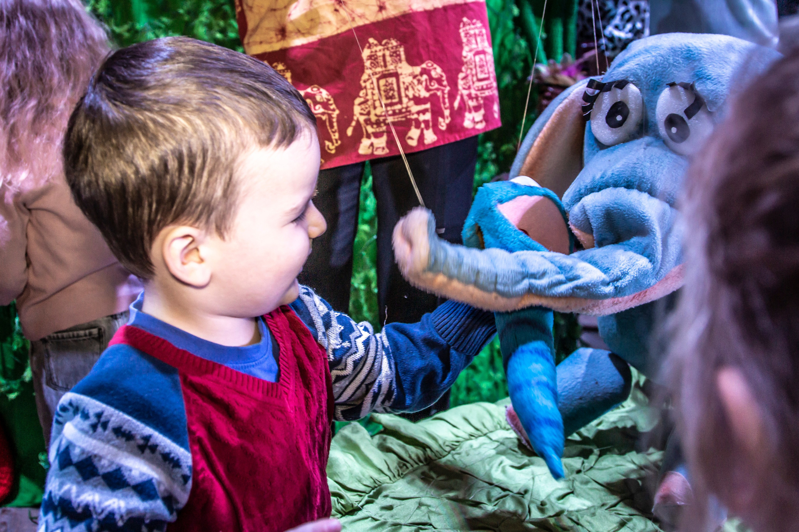 Любопытный слоненок спектакль театра Саквояж. Фотограф в Сочи Юрий Шептаев