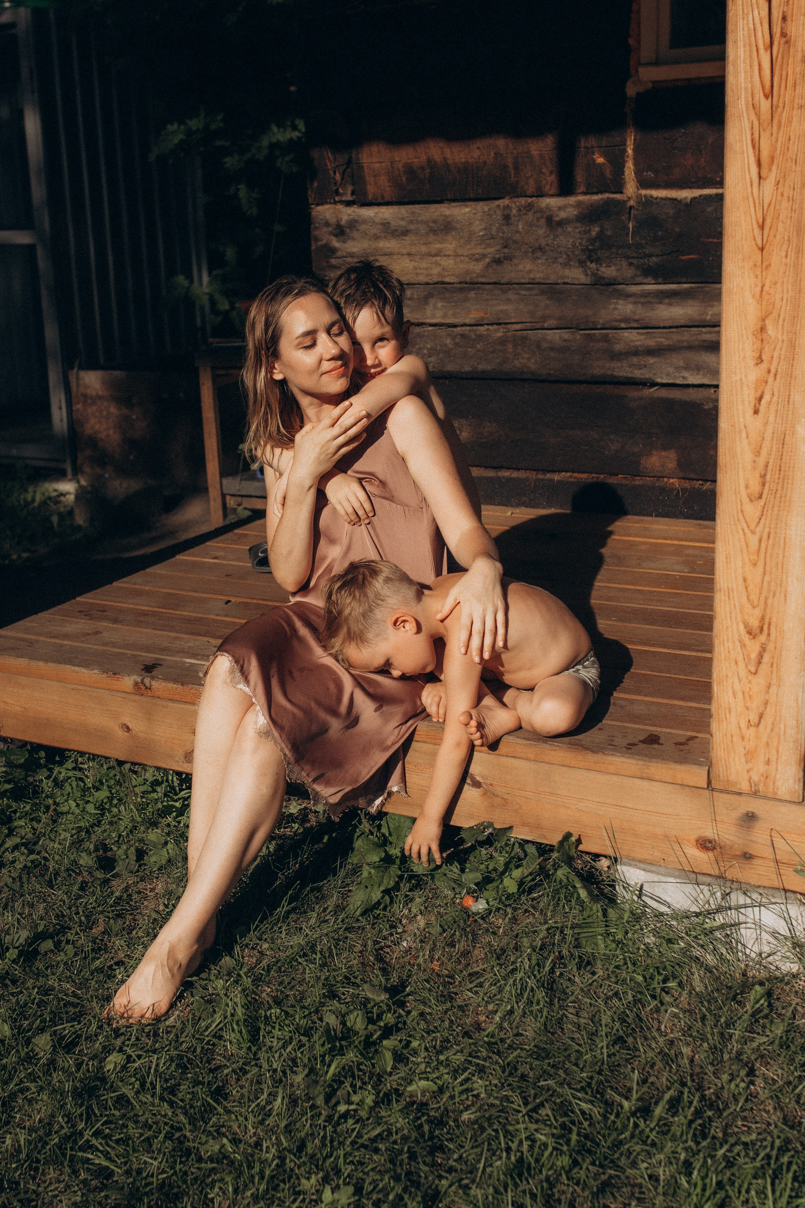 Дачная история. Семейный фотограф lifestyle в Новосибирске Елена Шпилевая